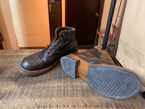 White's(ホワイツ) セミドレス 先芯抜き vibram#700ハーフソール