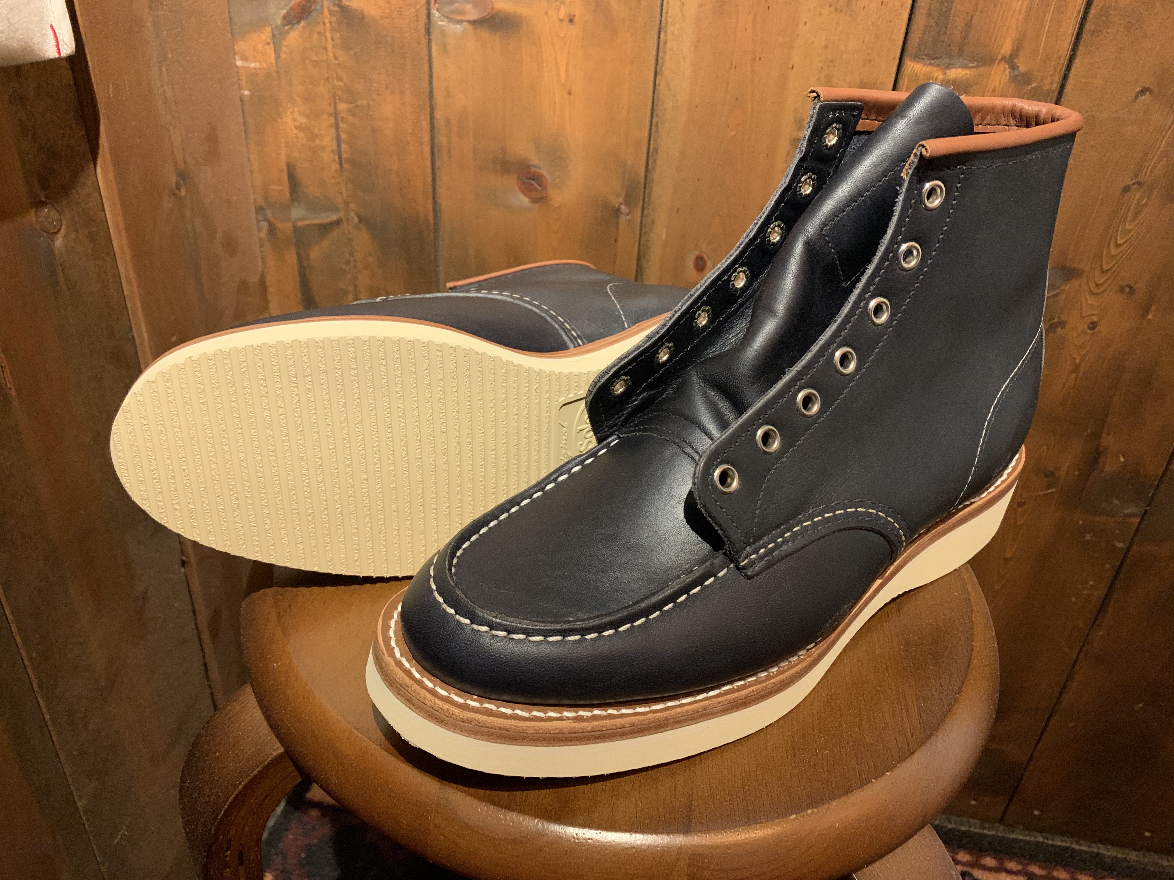 Redwing 8859 Dr.sole Cushion Sportsmanソール交換 / 先芯抜き Redwing 8859 Dr.sole Cushion Sportsmanソール交換 / 先芯抜き