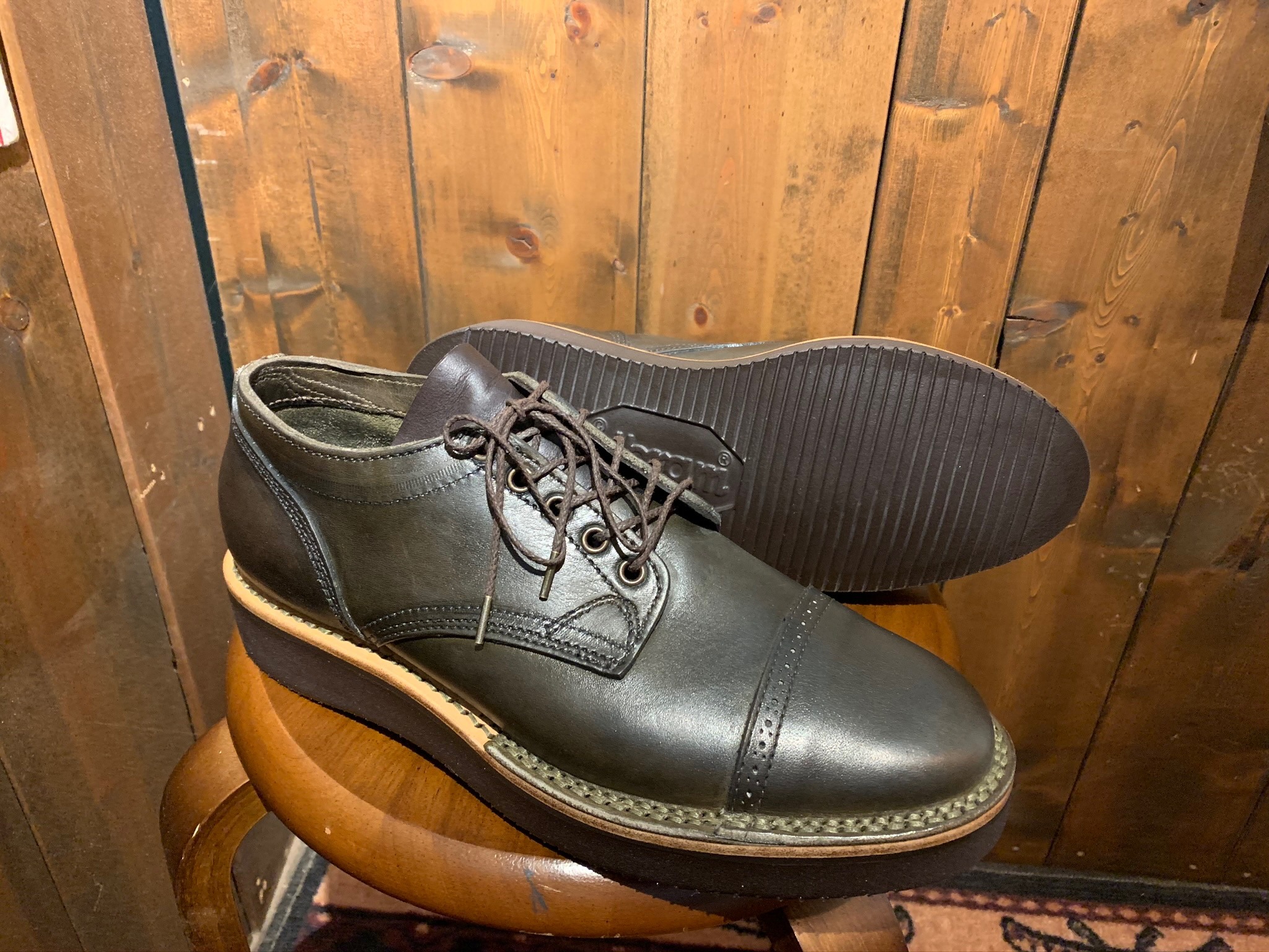 Viberg (ヴァイバー) キャップトゥオックスフォード vibram#2021