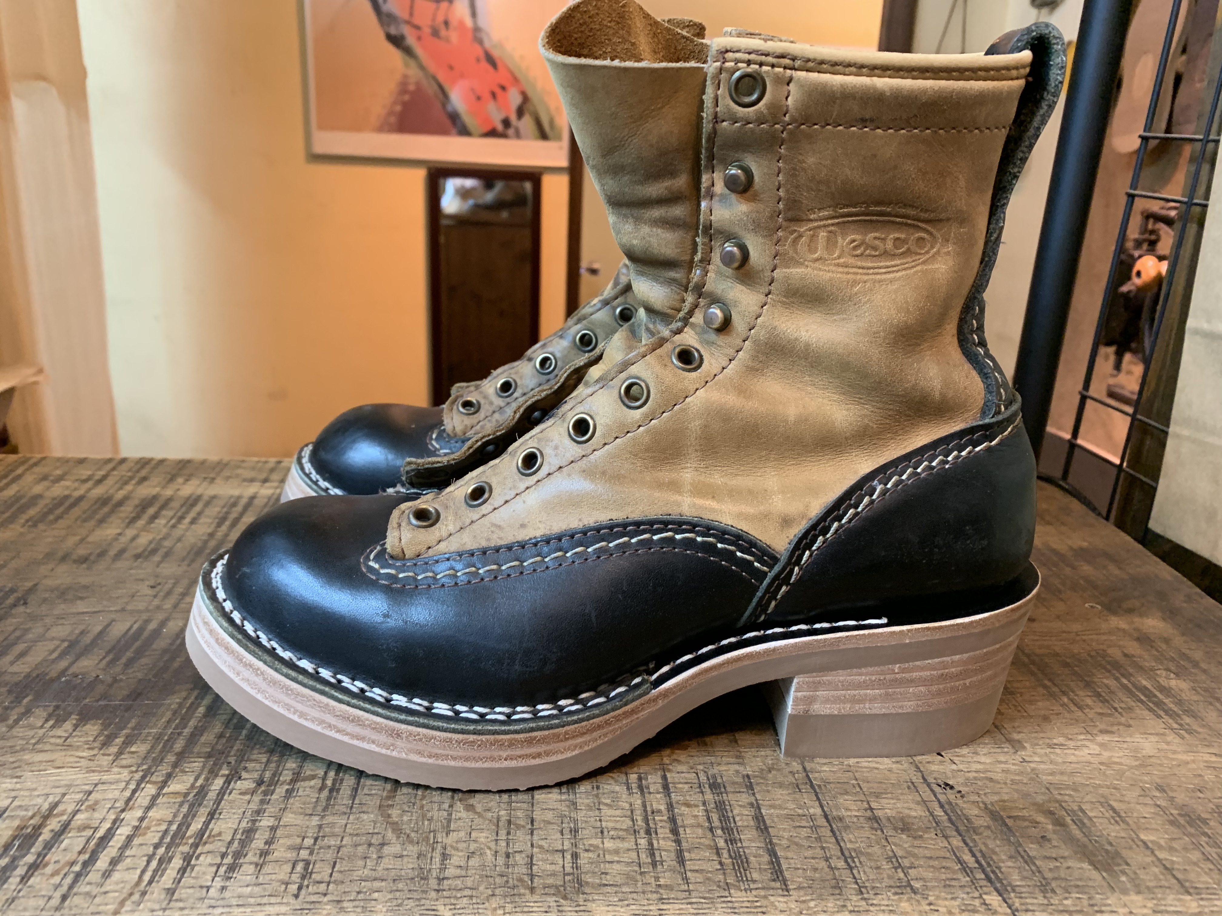 格安SALEスタート！ WESCO Jobmaster 10E ダブルミッド ブーツ