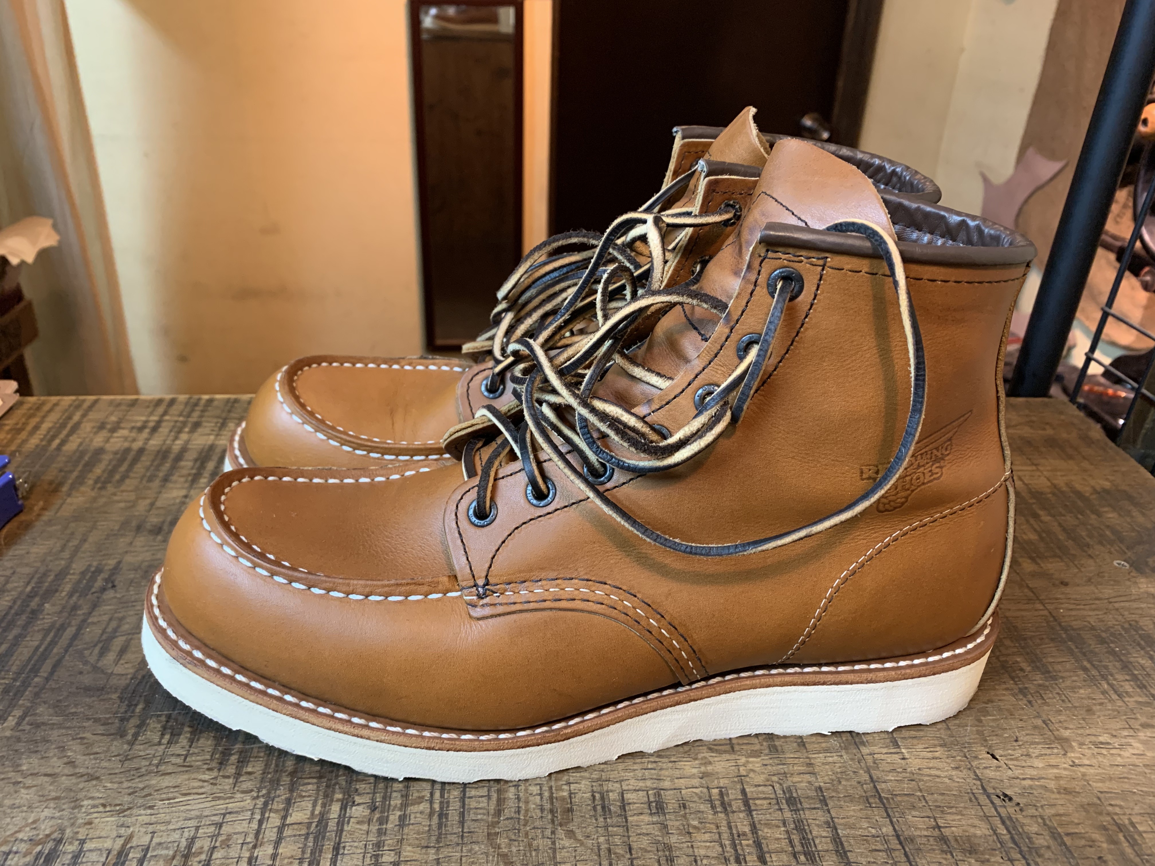 Redwing 10875 アイリッシュセッター Dr.sole コルクソール 先芯抜き