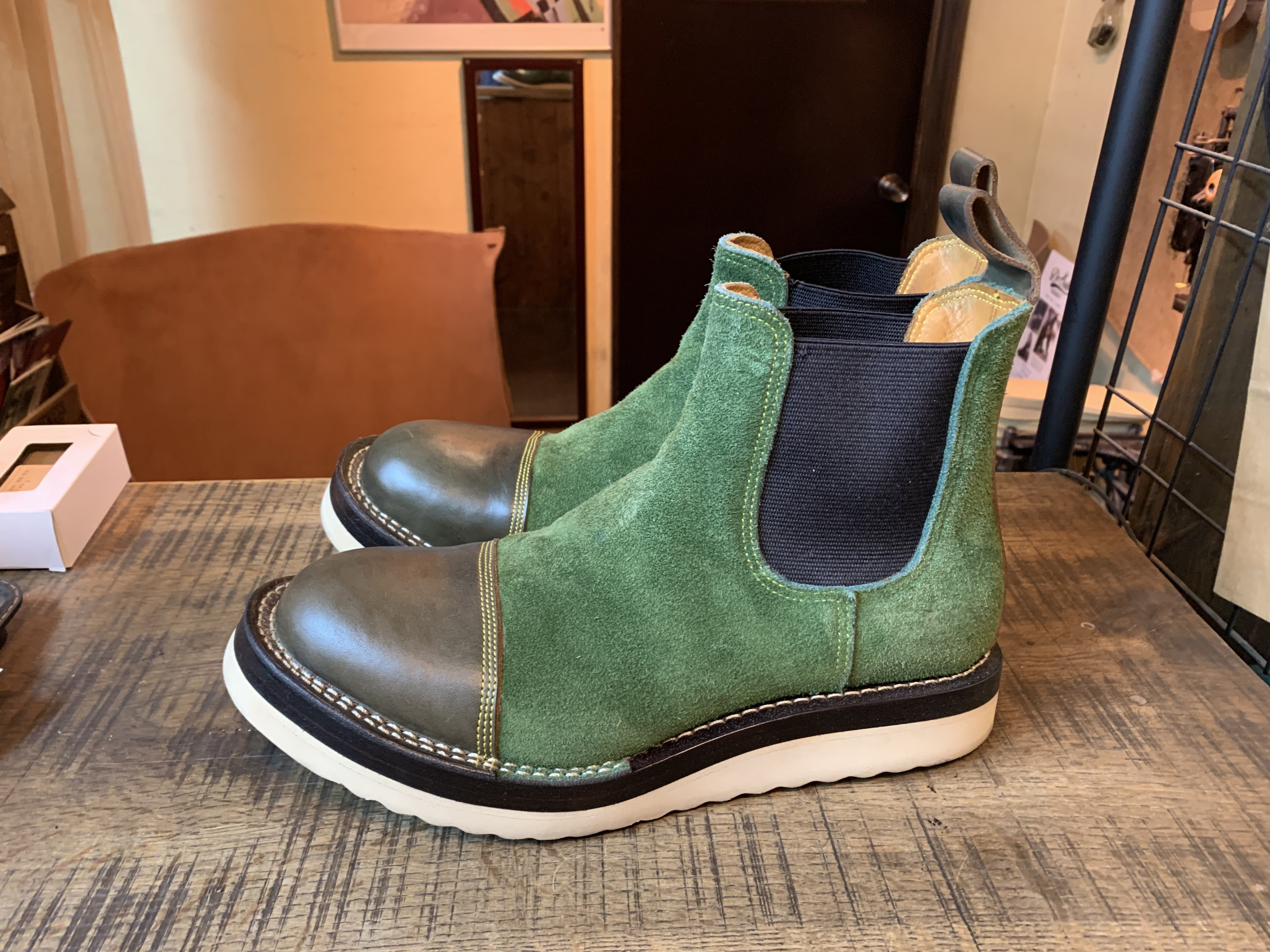 Re:bros(リブロス) サイドゴアブーツ Dr.sole Supergrip Full Soles