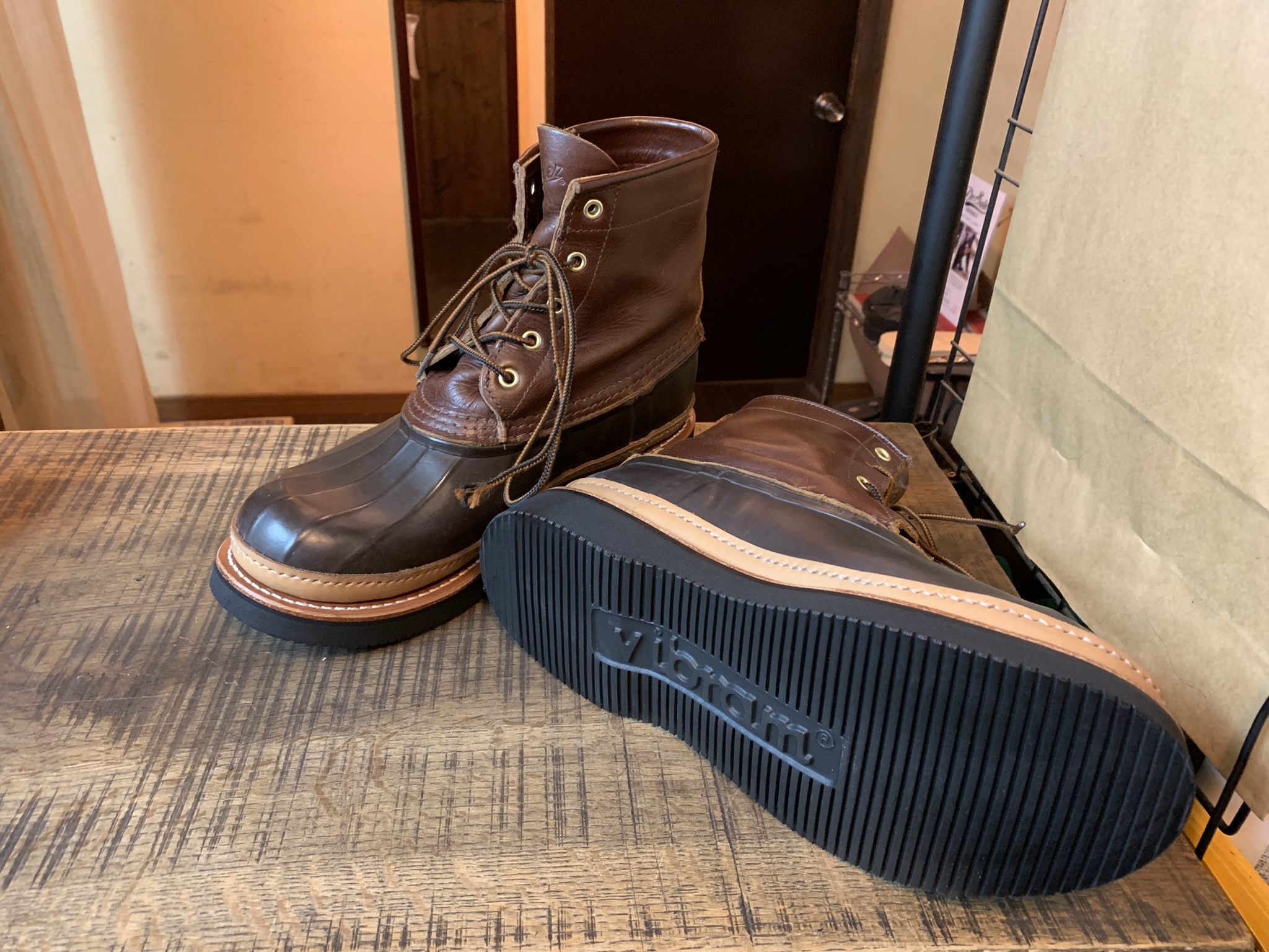 Danner(ダナー) スラッシャー vibram#2060ソールカスタム ビーン