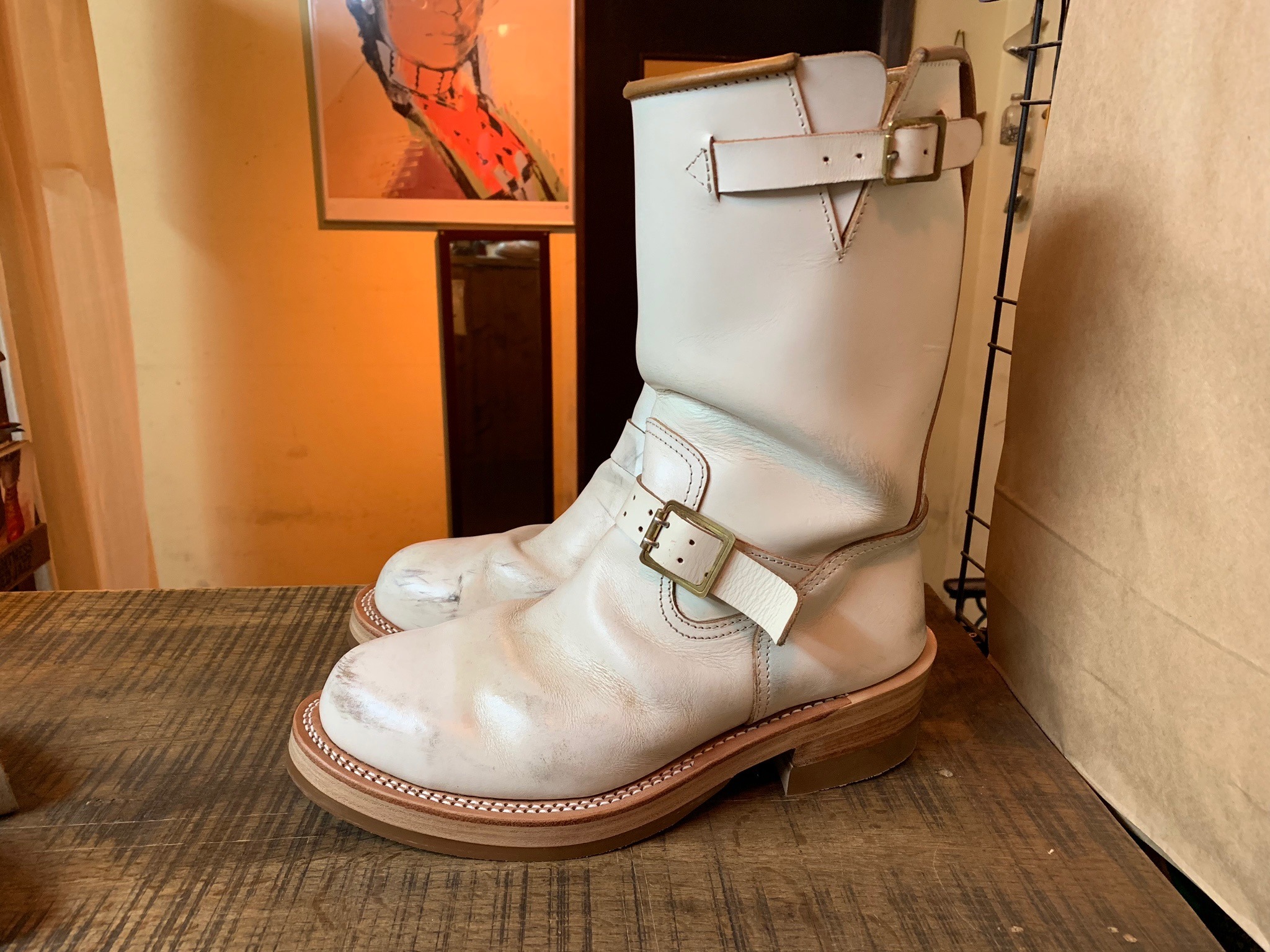 MADE IN GM JAPAN milk vibram#705ソール交換＆インソール
