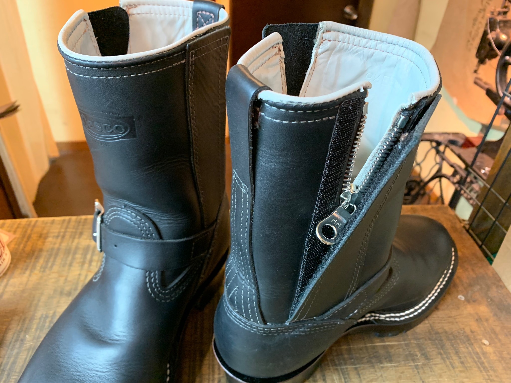 Wesco(ウエスコ) BOSS エンジニアブーツ ジッパーカスタム: ソール