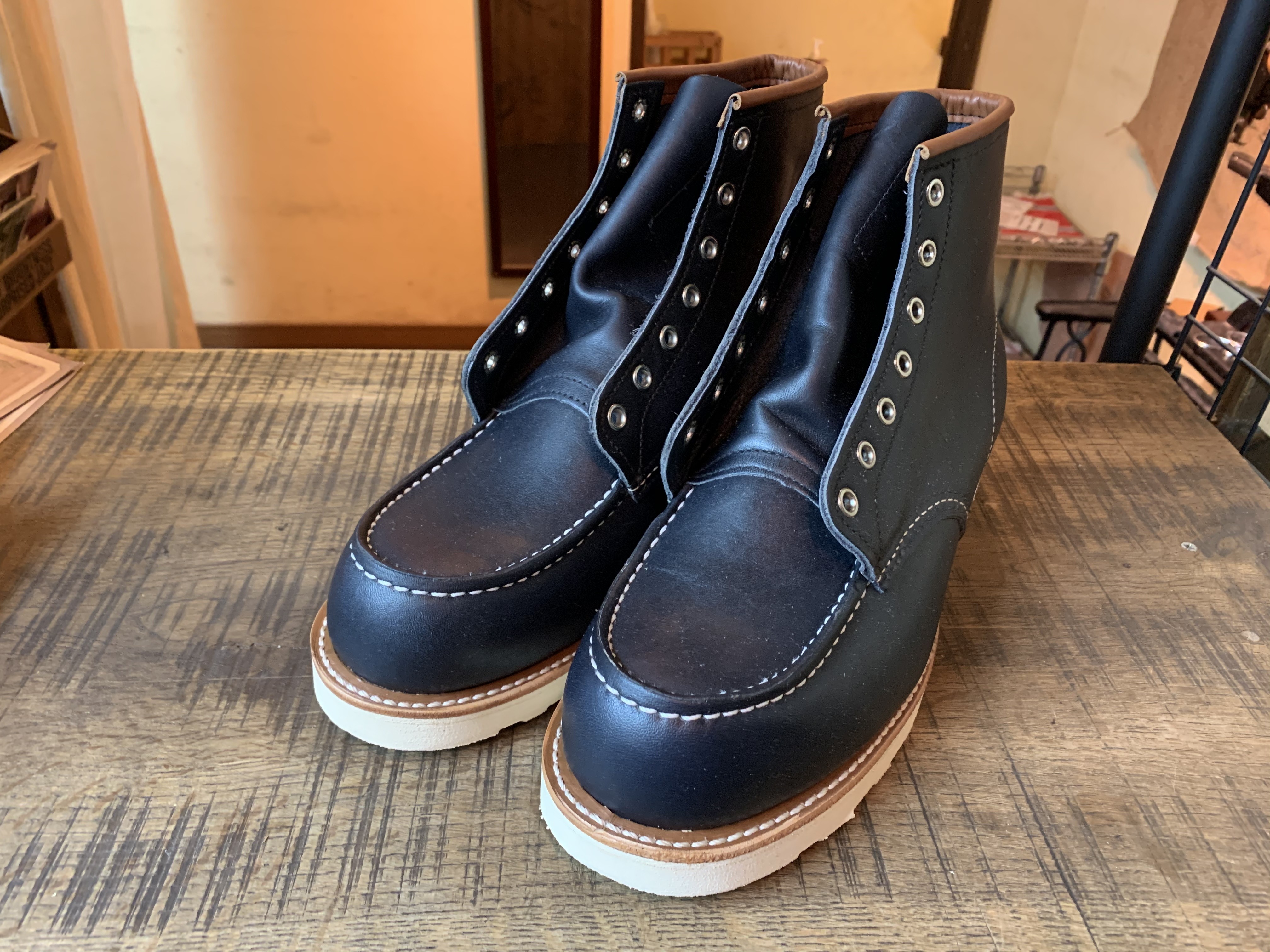 Redwing 8859 Dr.sole Cushion Sportsmanソール交換 / 先芯抜き