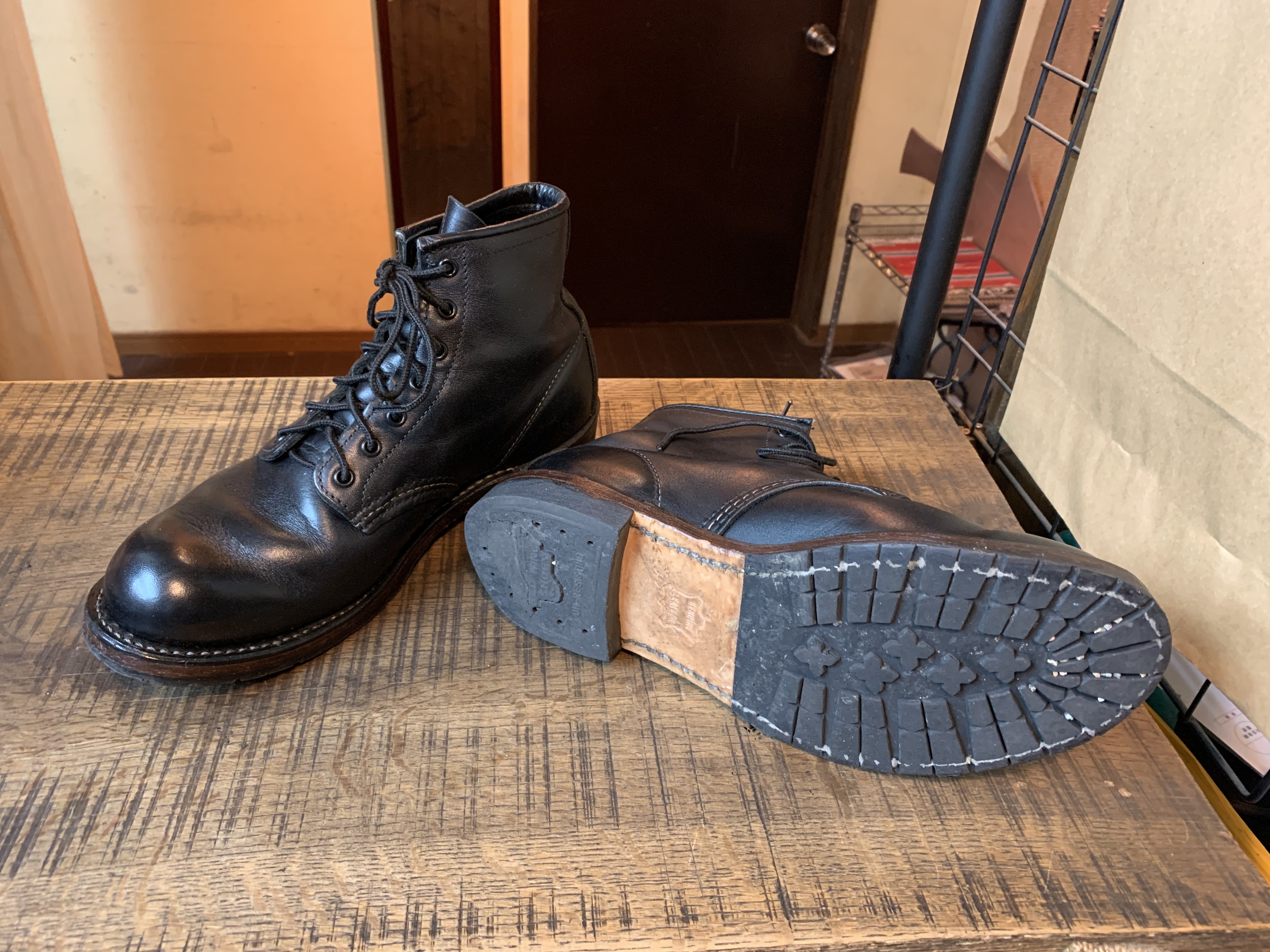 Redwing 9011 ベックマン Dr.sole Raw Cord ハーフソールカスタム