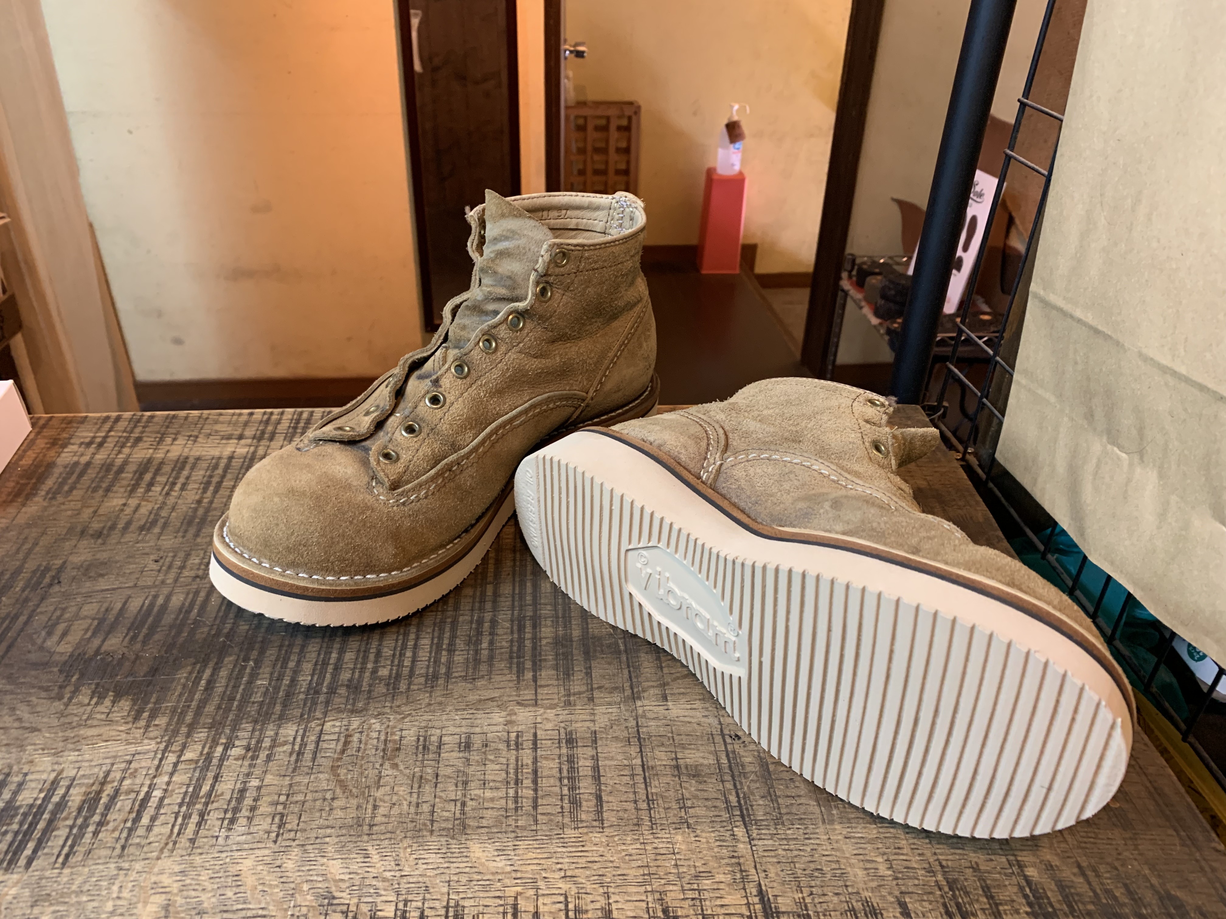 Wesco (ウエスコ) ジョブマスター vibram#2021ソール交換