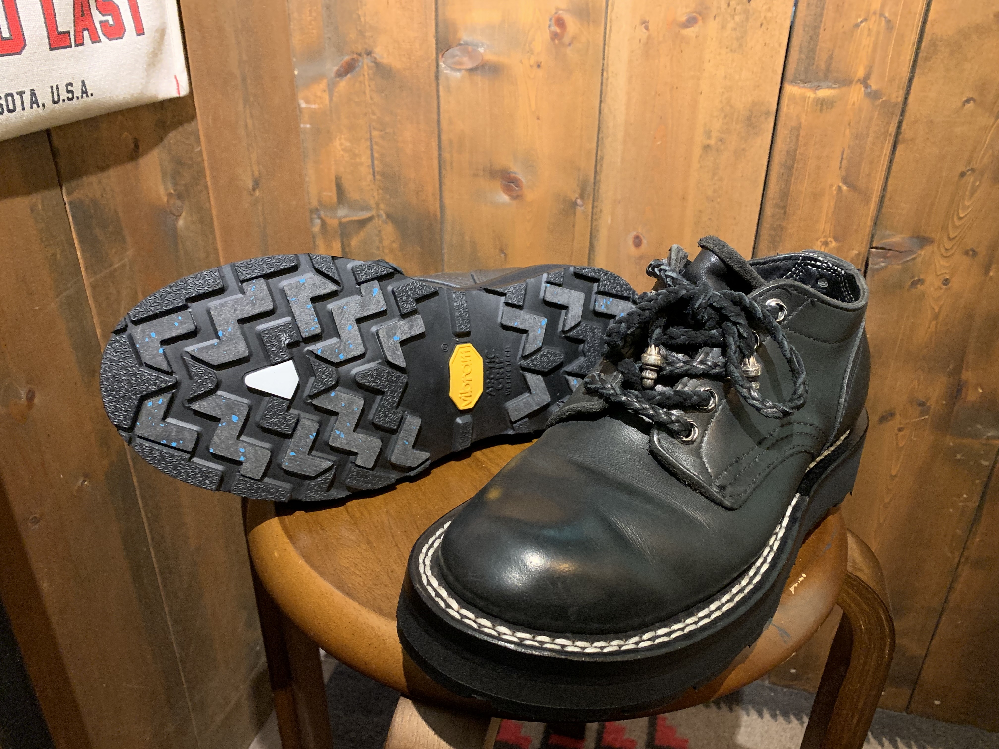 【美品★レア★Vibram】ピストレロ リペアマン★センス溢れるバーガンディー★ 美品☆レア☆Vibram】ピストレロ リペアマン☆センス溢れるバー