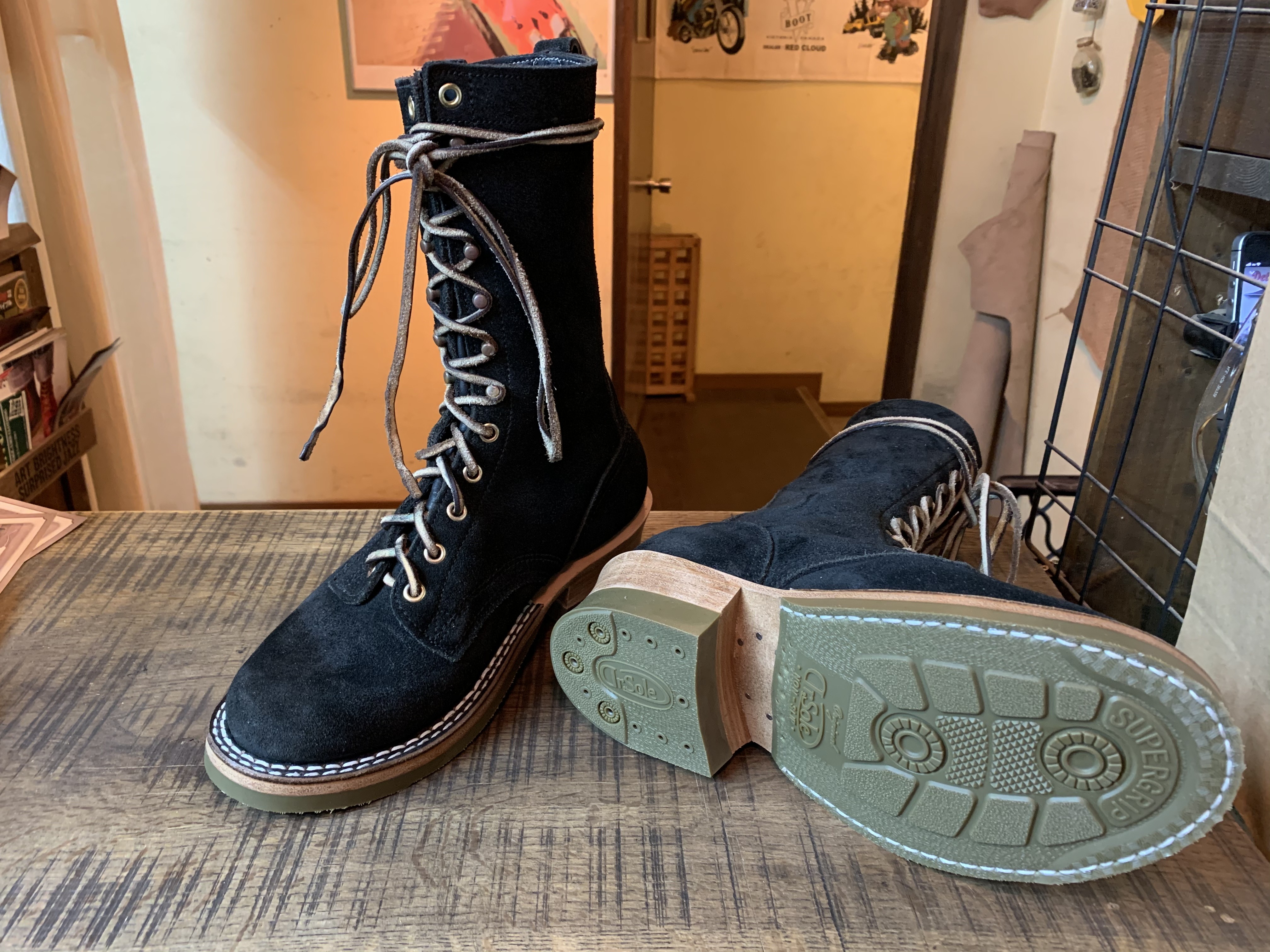 新品未使用NICKS BOOTS カスタムショートカットブーツ 25.0 E 【激安