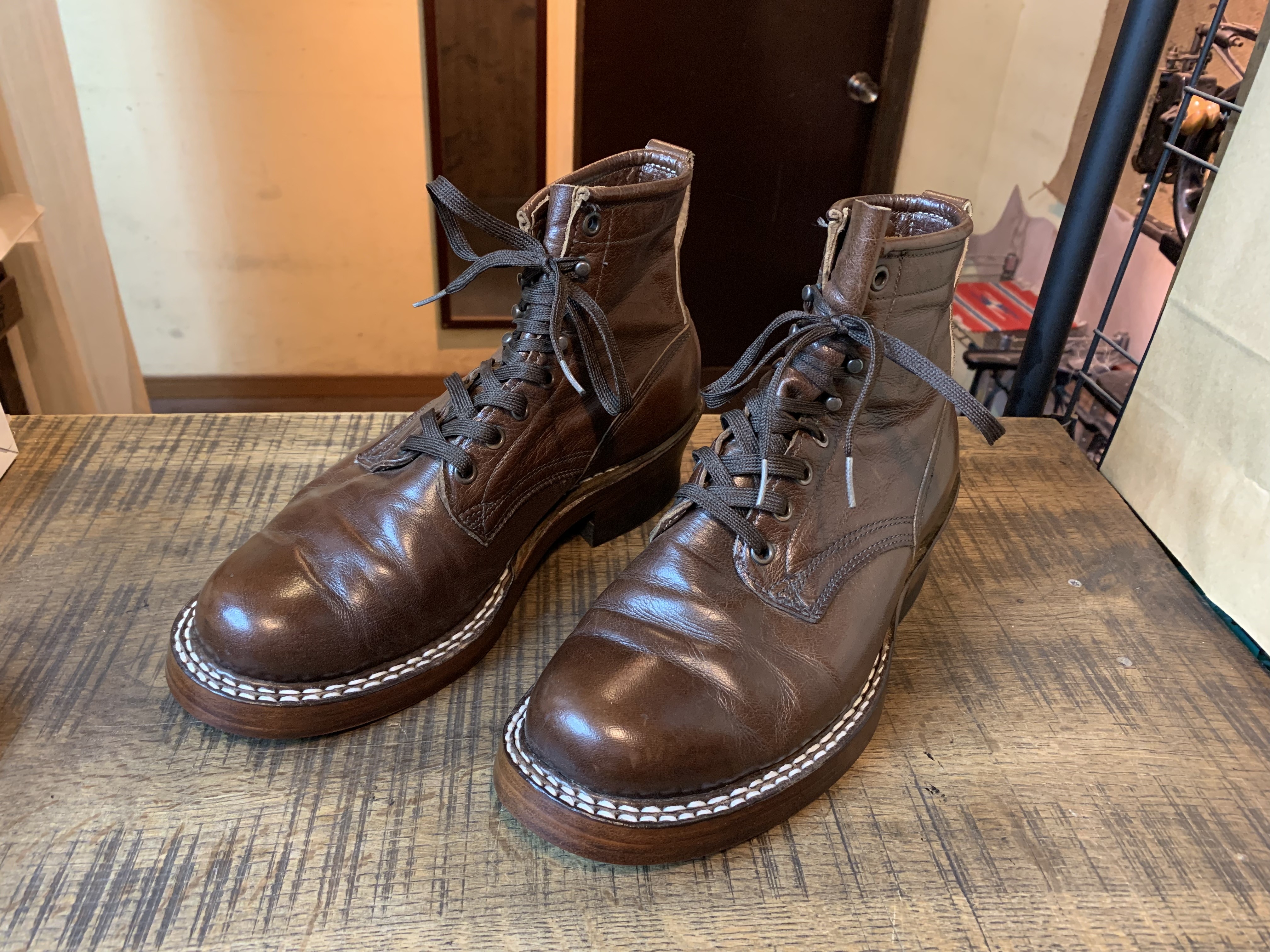 White's (ホワイツ) スモークジャンパー レザーソール交換: ソール