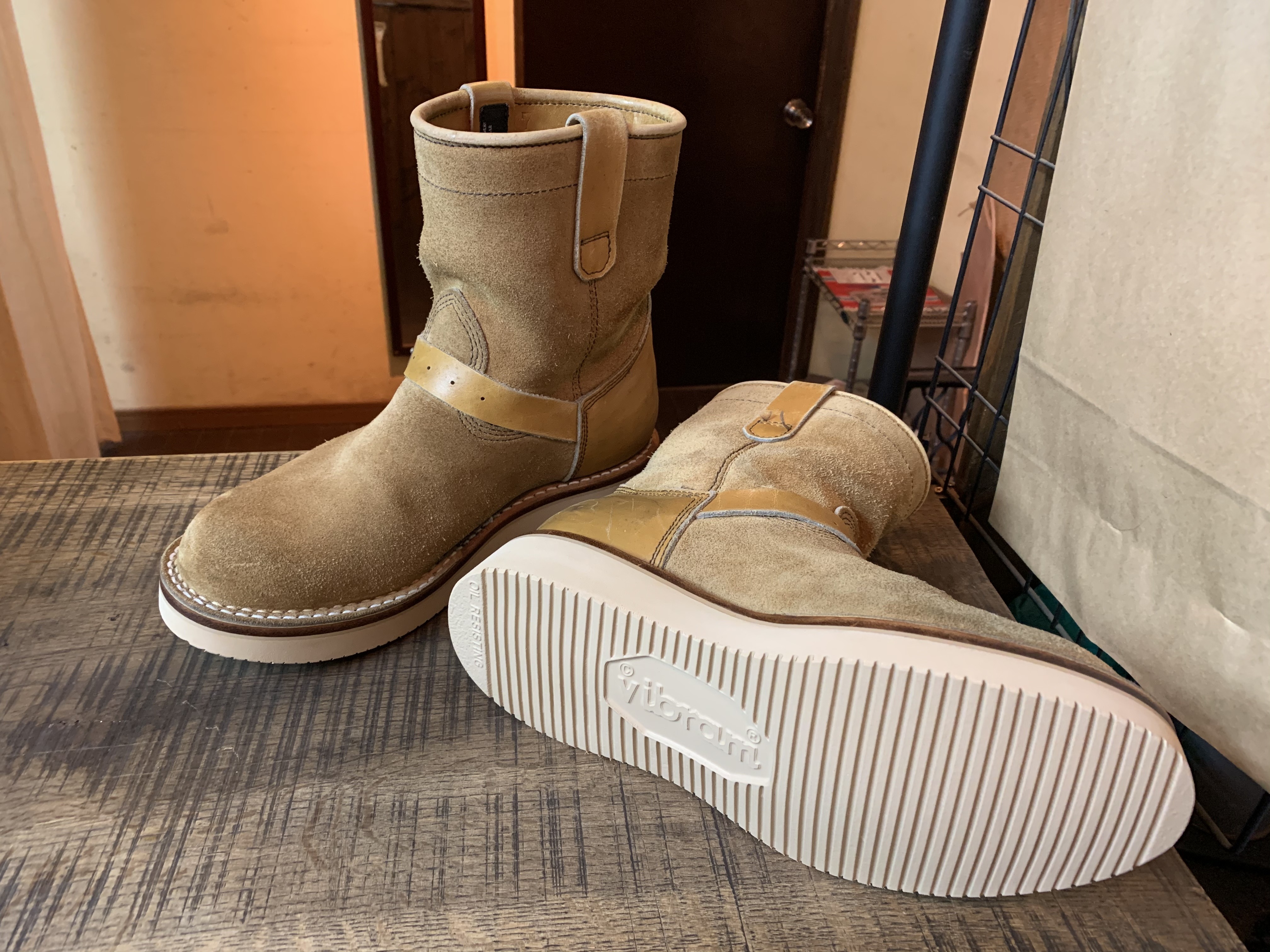 Viberg × NEIGHBORHOOD ショートシフトエンジニアブーツ vibram#2021