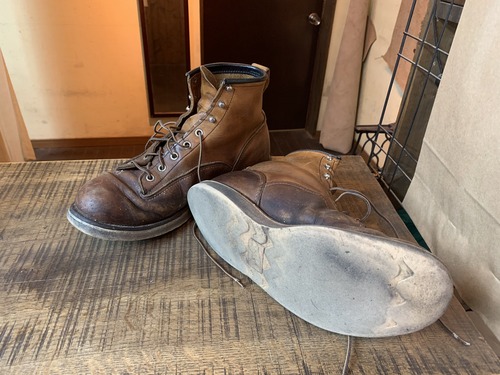 Redwing 2904 ラインマンブーツ レザーミッドソール vibram#100ソール
