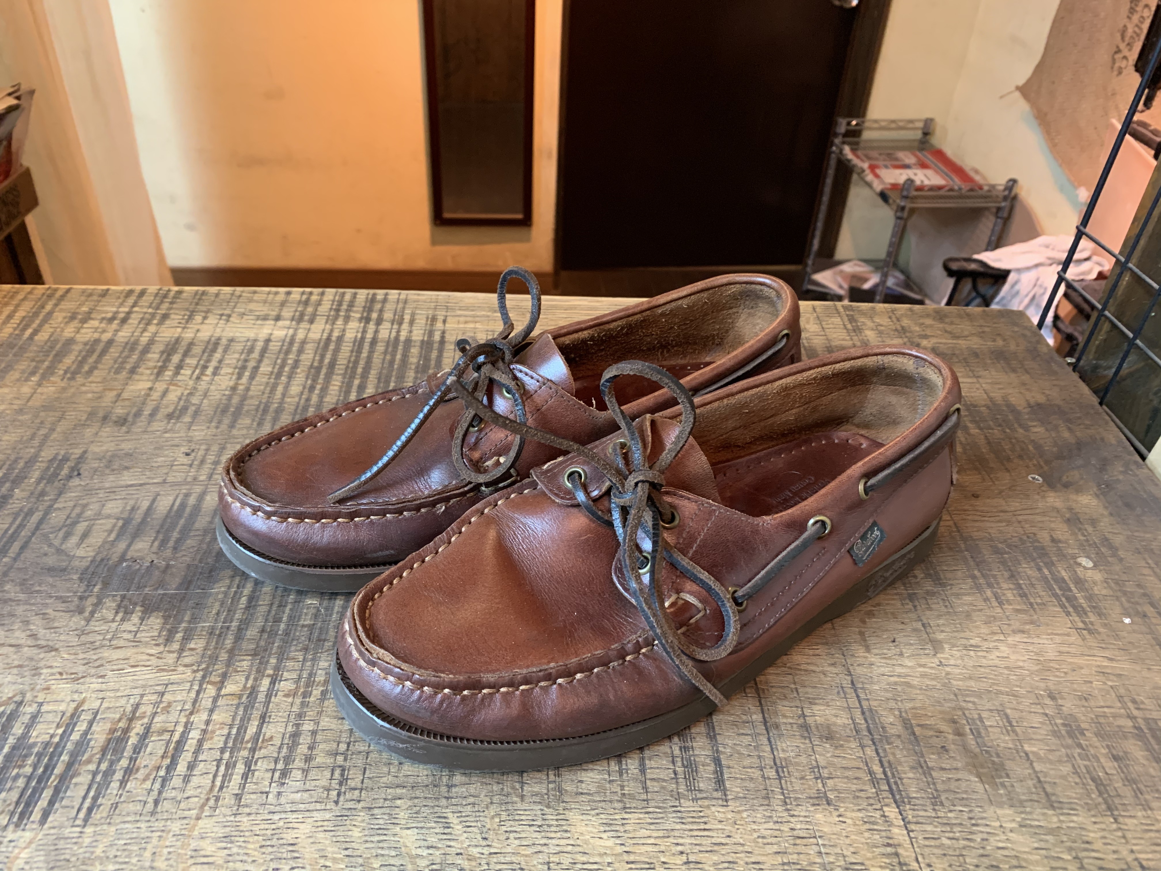 Paraboot BIRTH デッキシューズ-