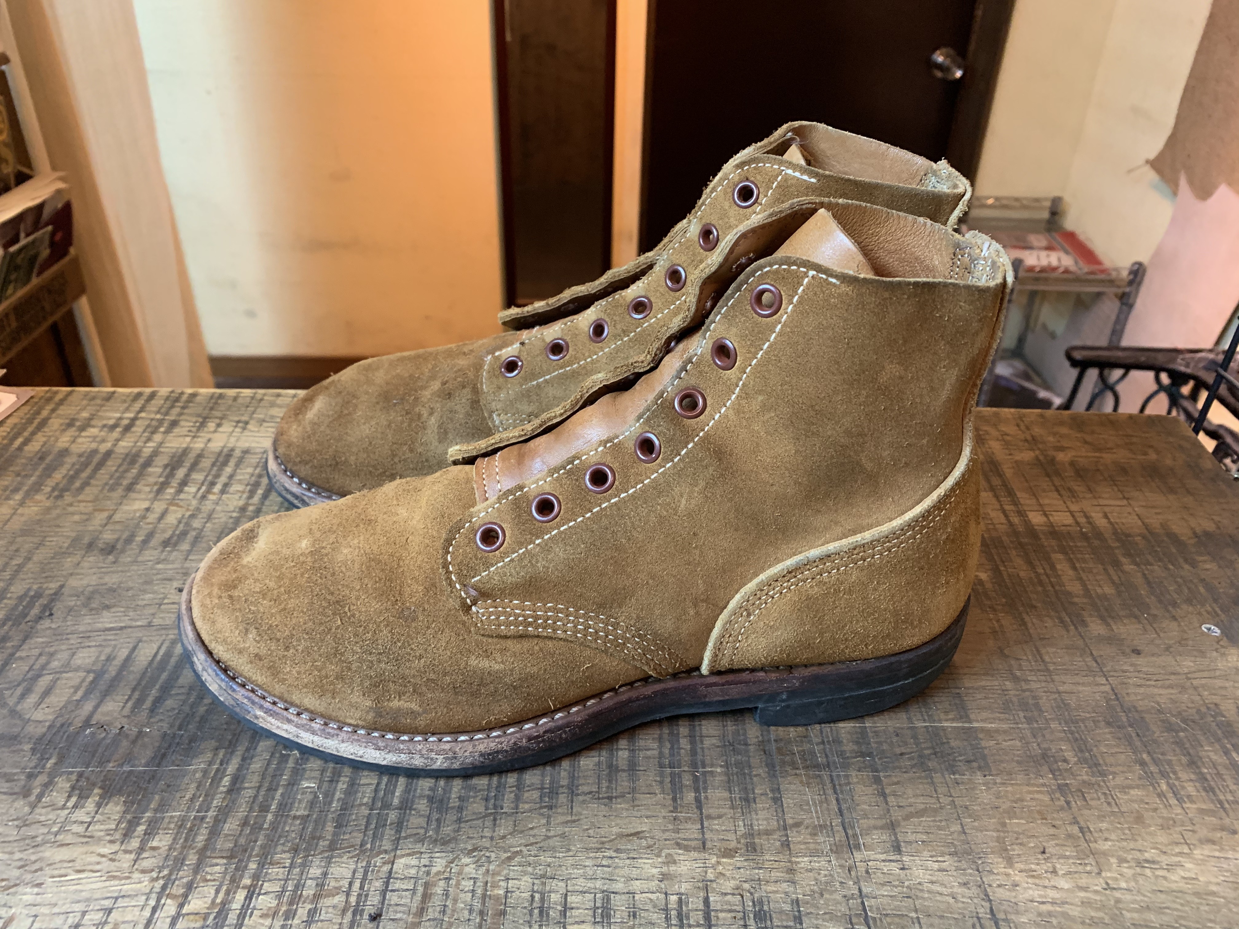 M-43 TYPE Ⅲブーツ サービスシューズ Dr.sole Raw Cord フルソール