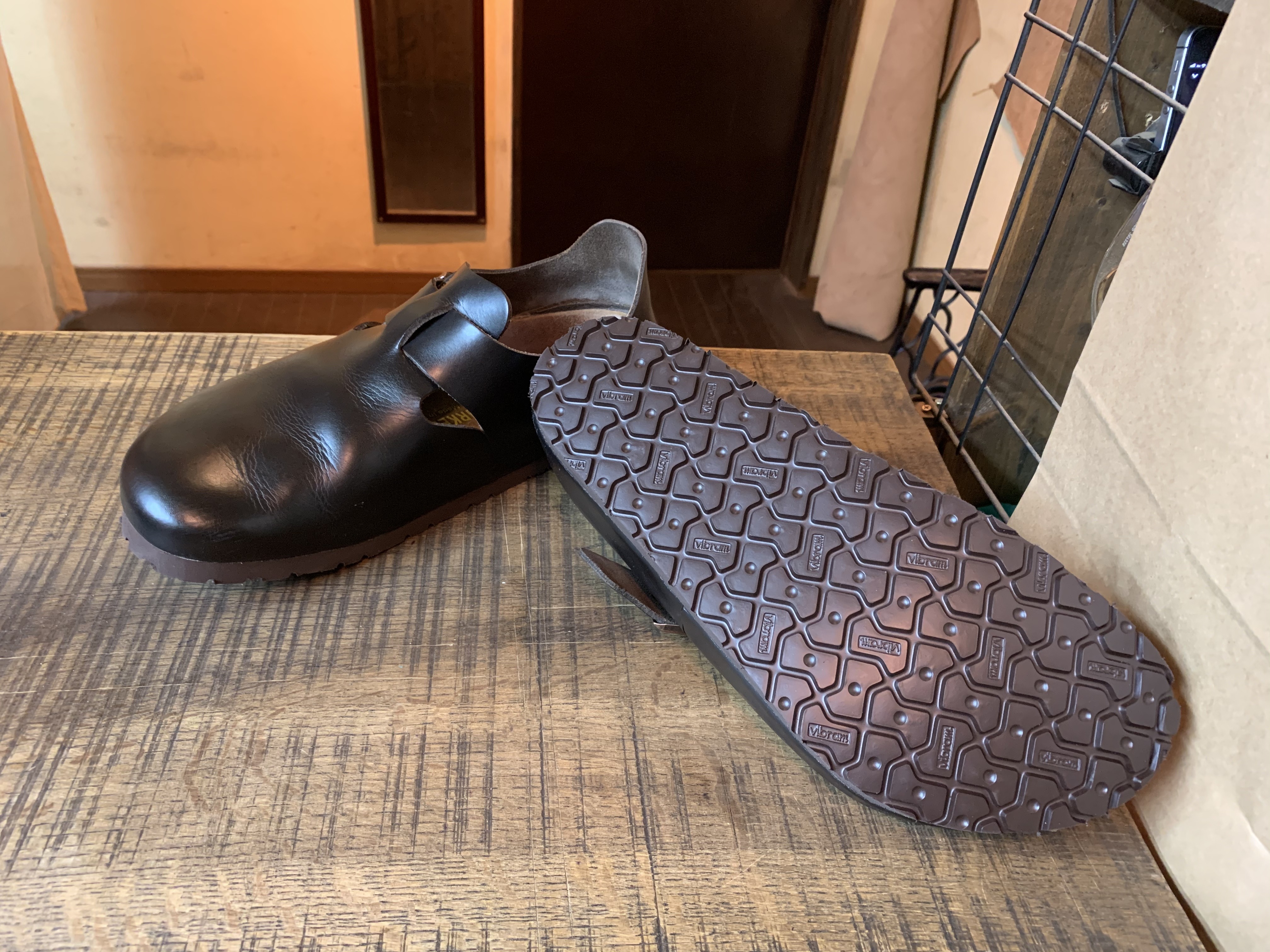 Birkenstock(ビルケンシュトック) LONDON vibramEVAソール交換