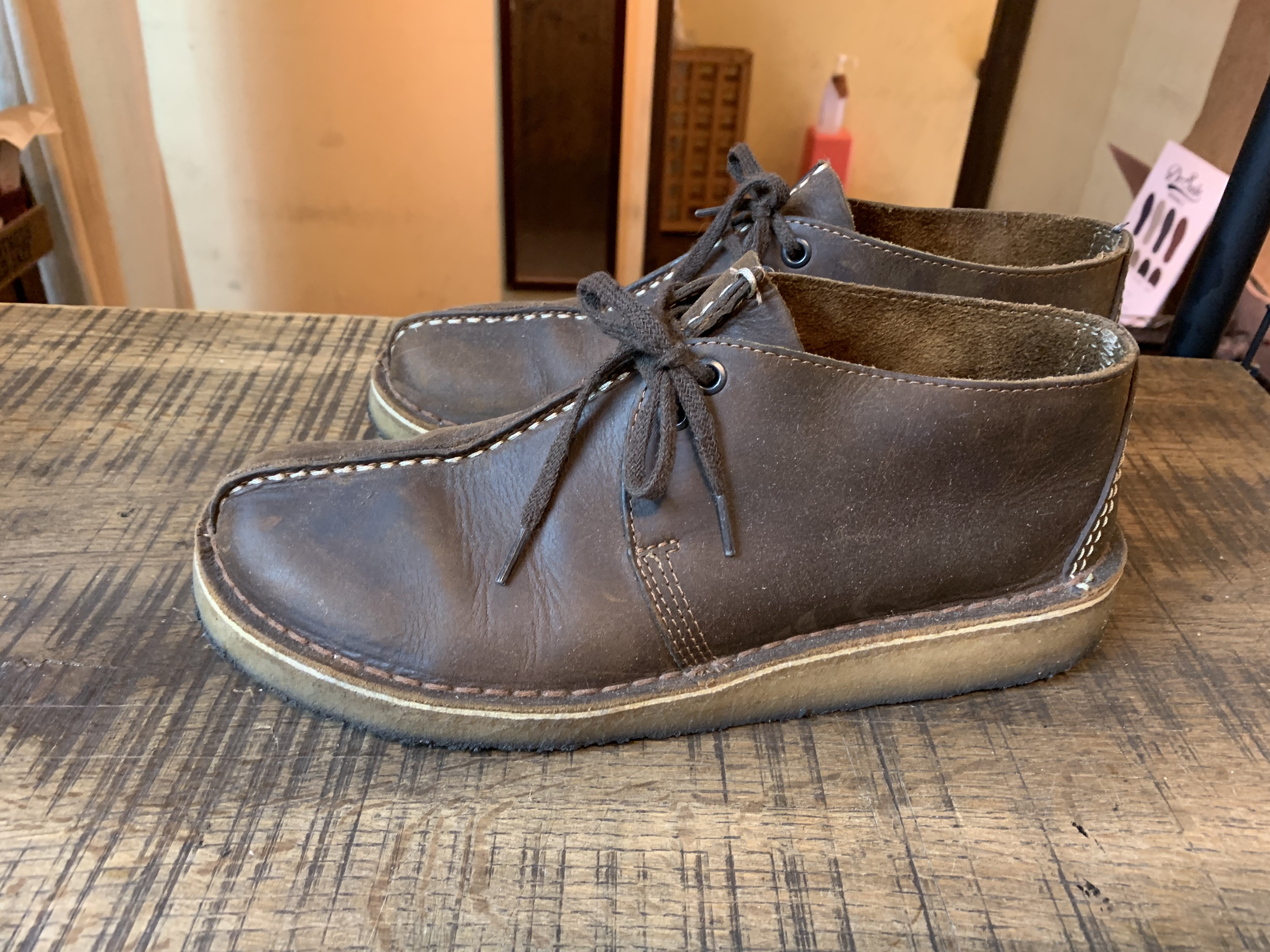 Clarks(クラークス) デザートトレック vibram#2060ソール交換: ソール