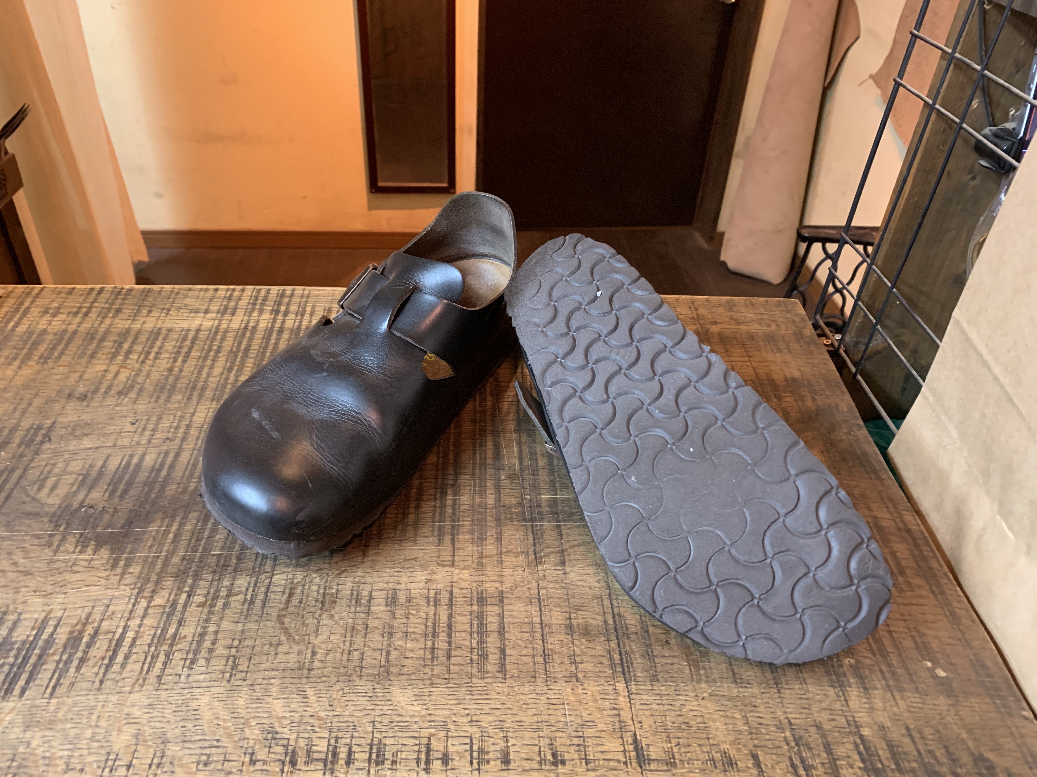 Birkenstock(ビルケンシュトック) LONDON vibramEVAソール交換: ソール