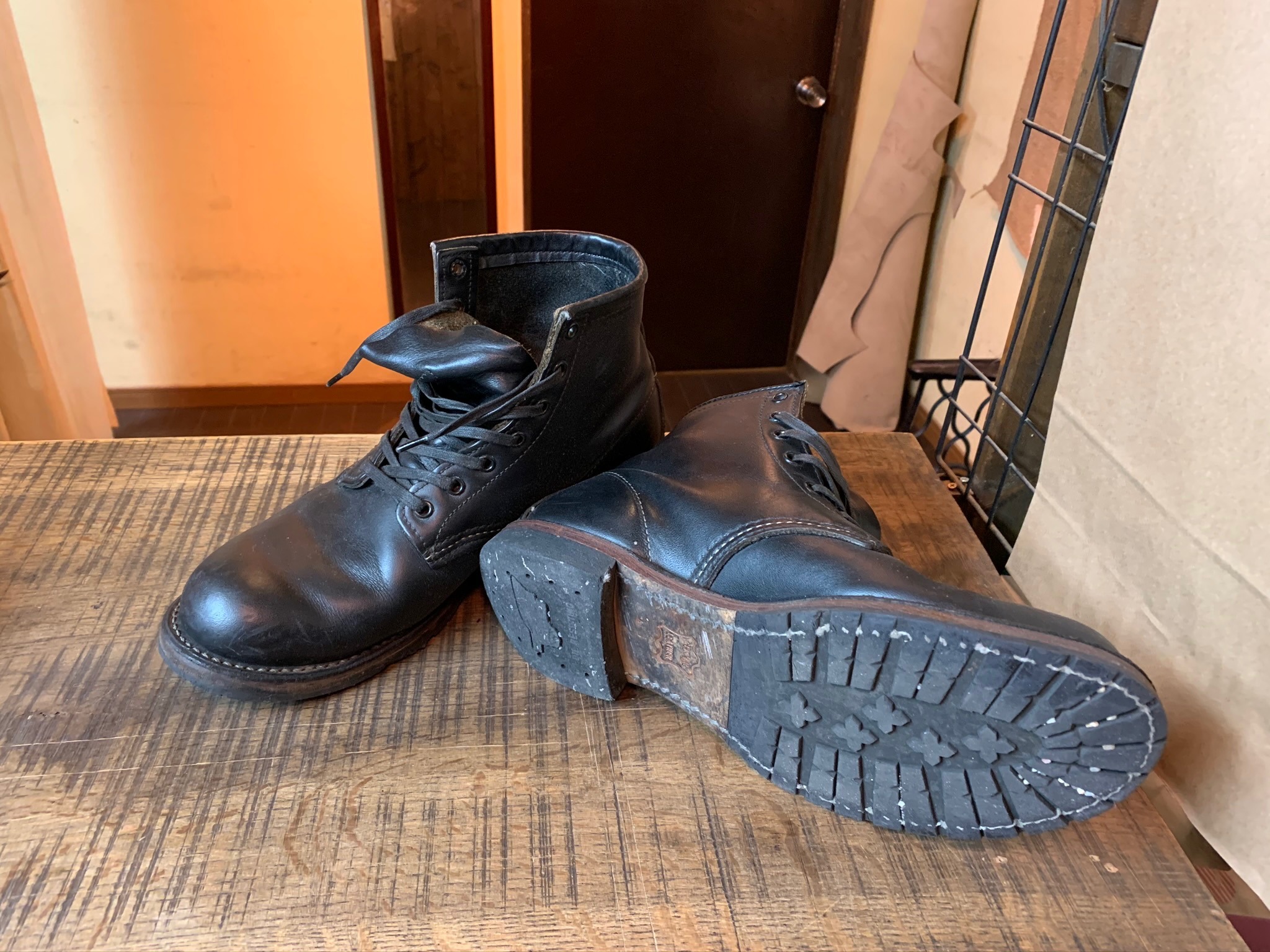 Redwing レッドウイング ベックマン vibramハーフソール＆ヒール交換