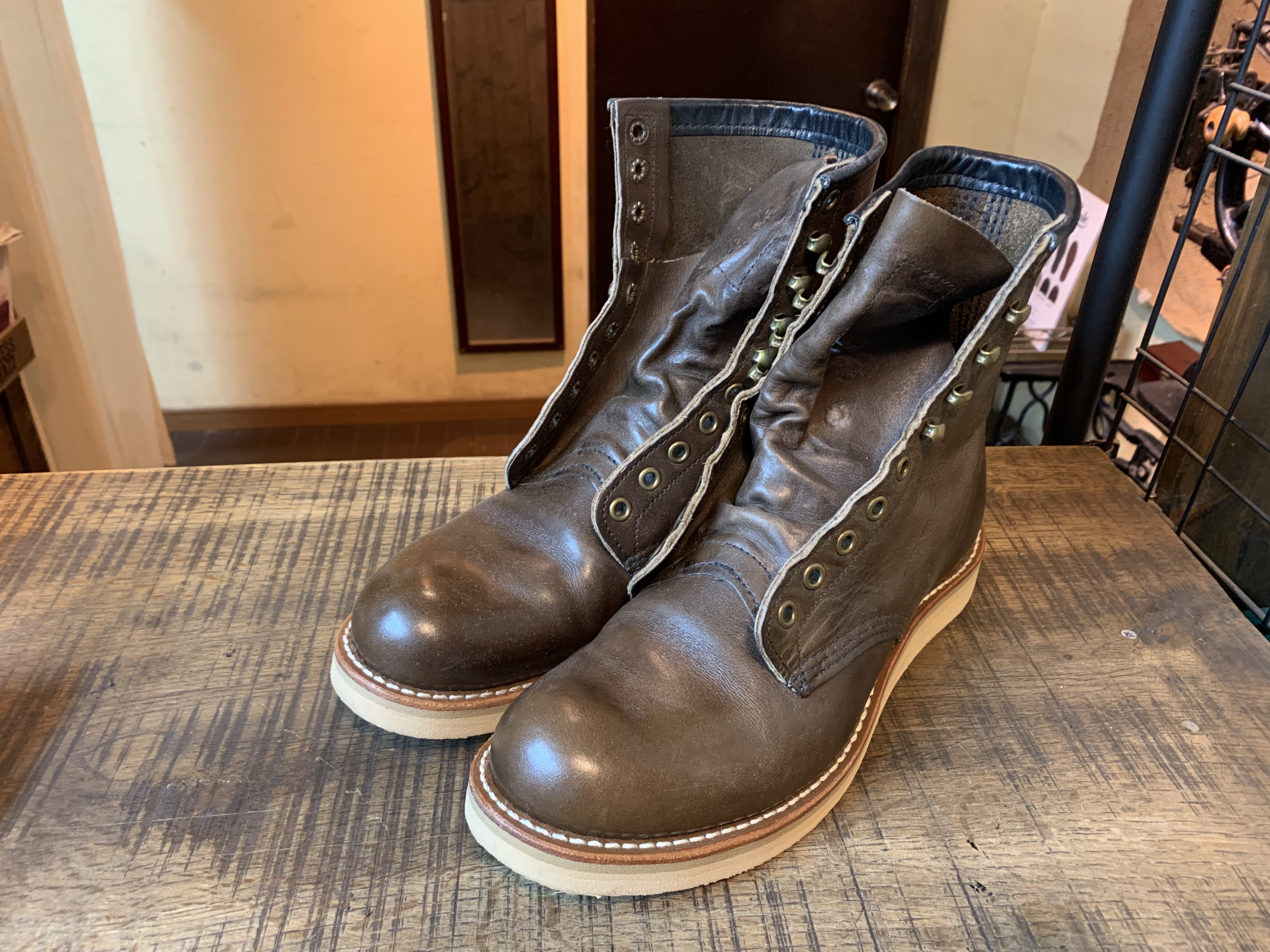 Redwing 2941 クラシックワークブーツ vibram#2333ハーフソール