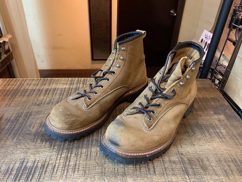 Redwing 2937 ラインマン 先芯抜き フラットボックス加工 Dr.sole