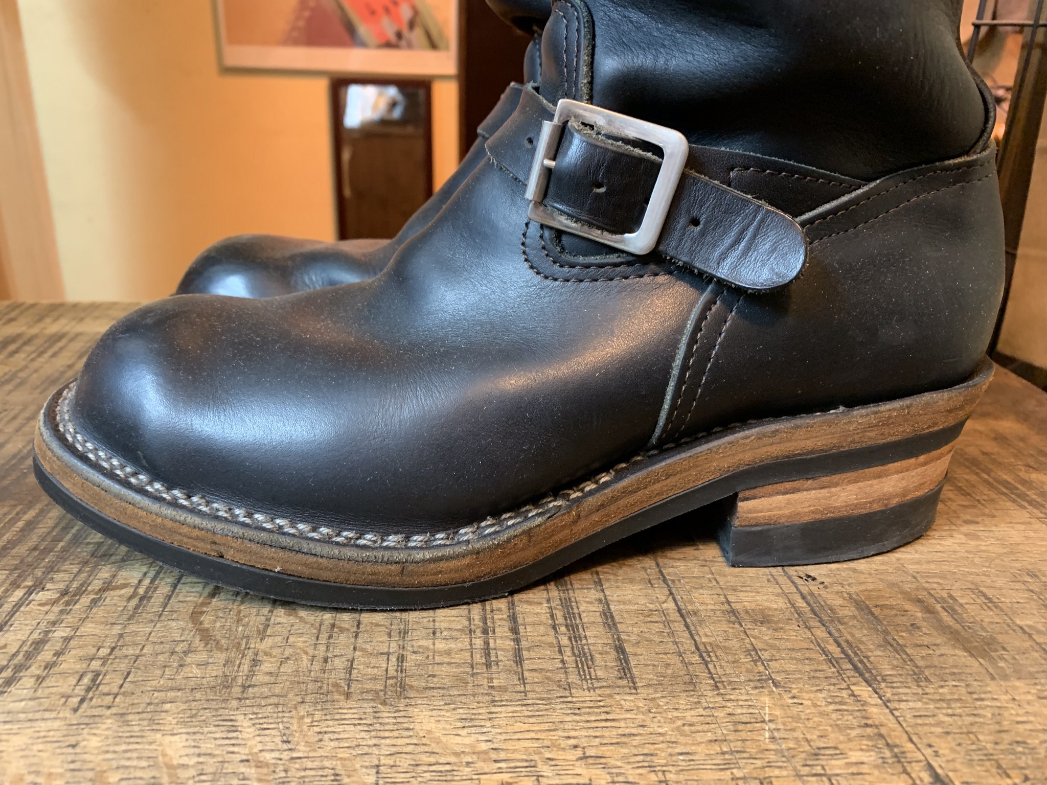 Wesco (ウエスコ) Boss ダブルレザーミッド vibram#700(ブラウン Wesco (ウエスコ) Boss ダブルレザーミッド vibram#700(ブラウン