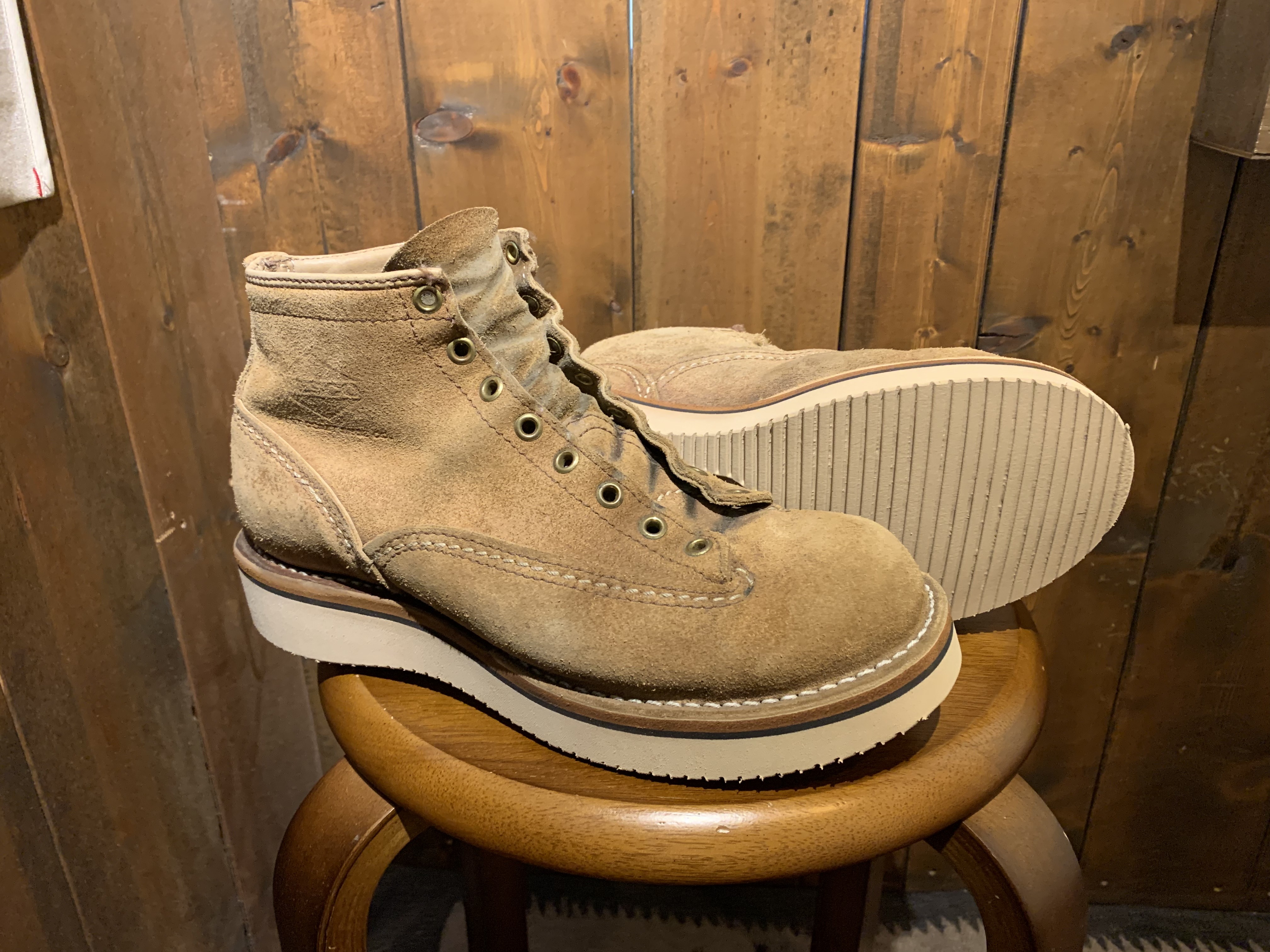 Wesco (ウエスコ) ジョブマスター vibram#2021ソール交換 Wesco (ウエスコ) ジョブマスター vibram#2021ソール交換