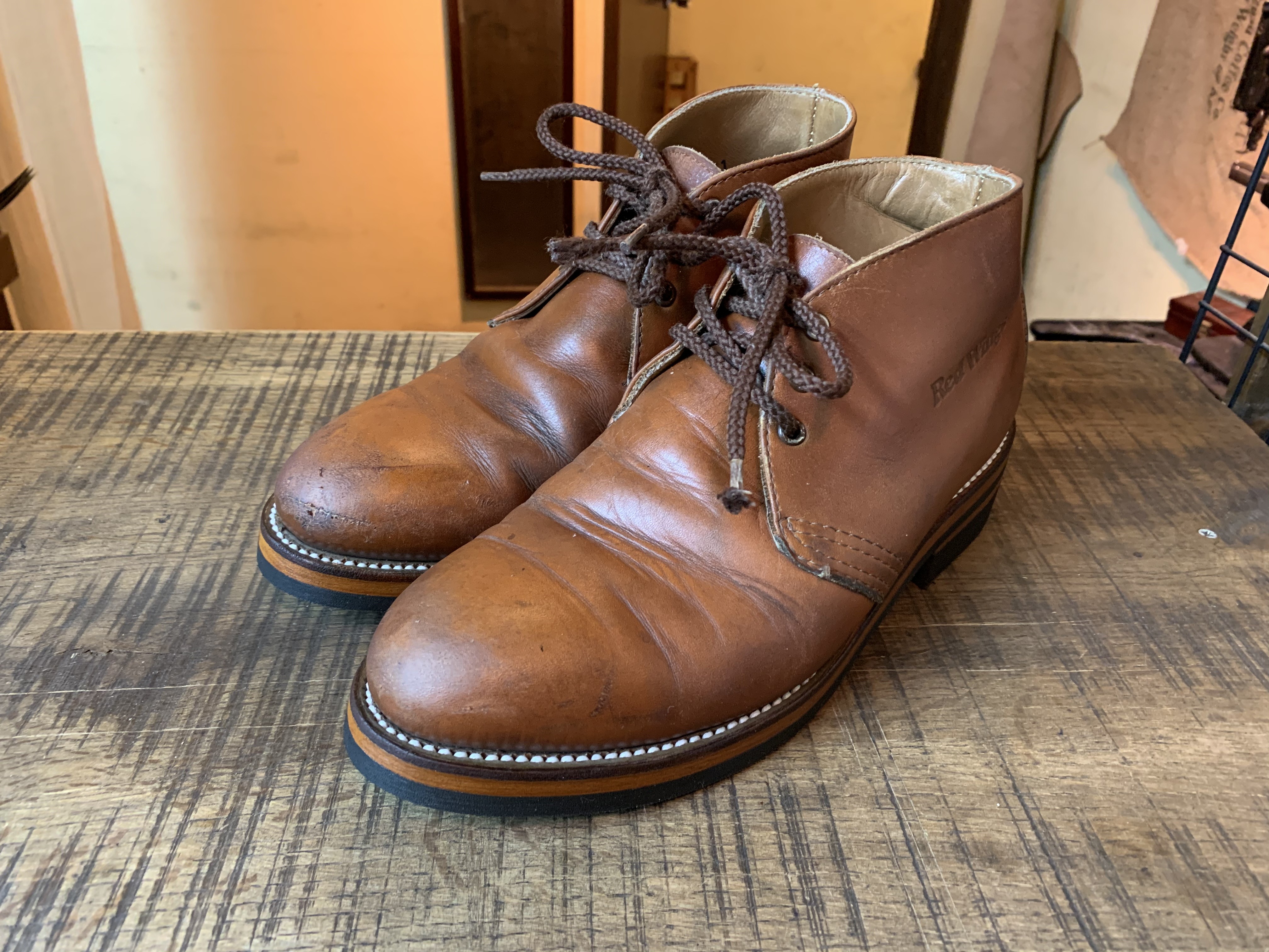 REDWING(レッドウイング) #595 チャッカブーツ vibram#430ソール