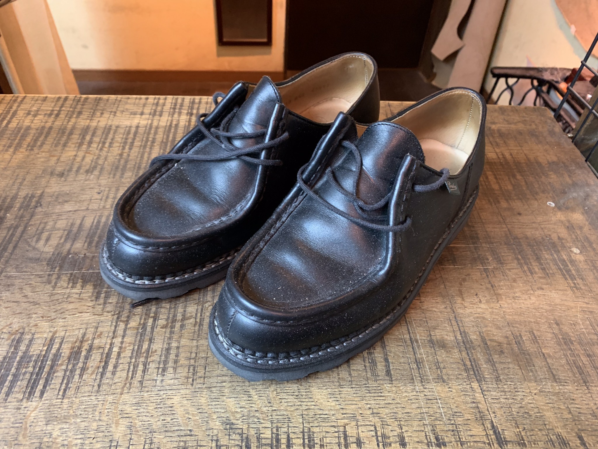 Paraboot(パラブーツ) ミカエル vibram#2070 トレントソール交換