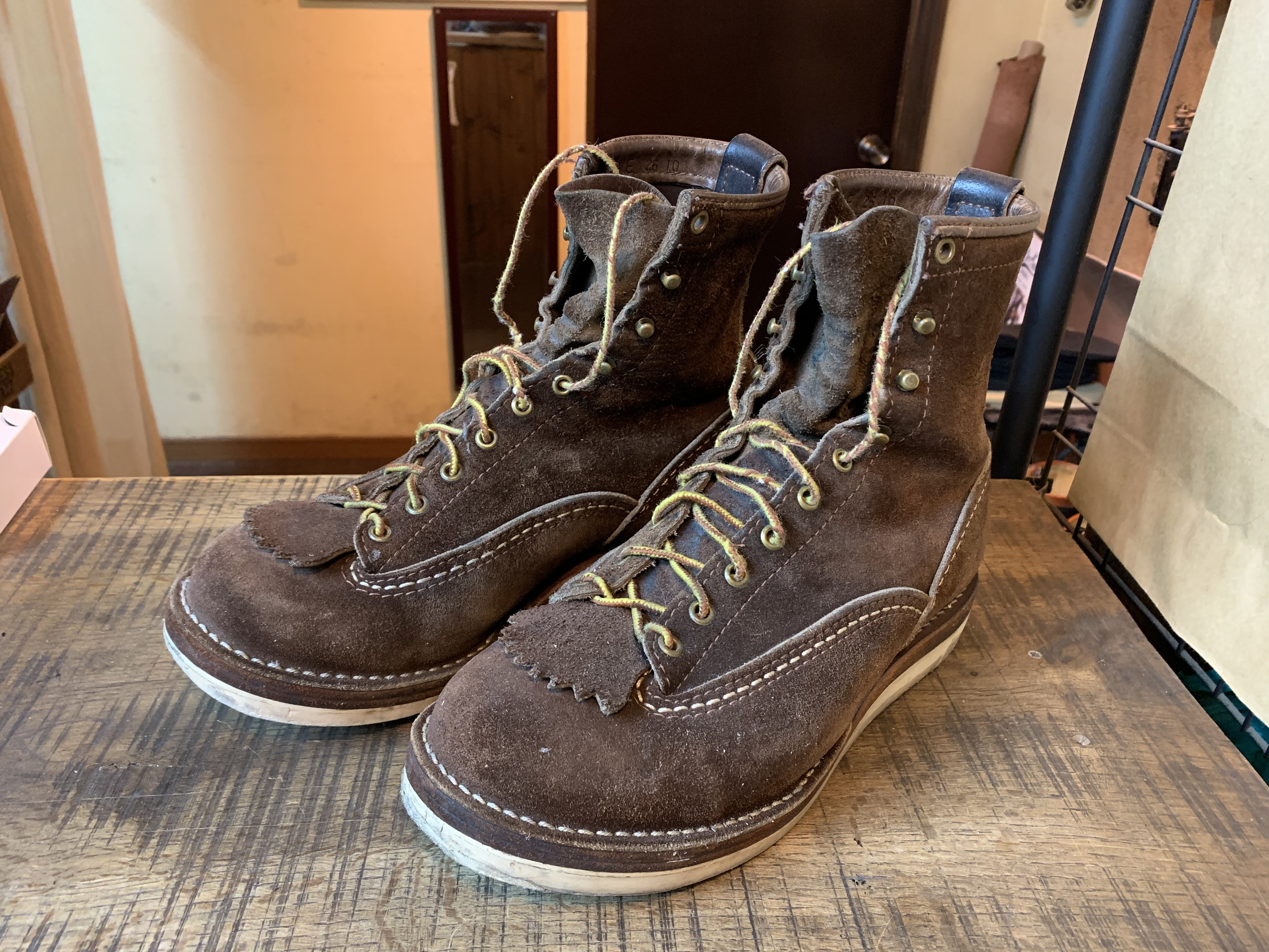 Wesco ジョブマスター vibram#100ハニー ソールカスタム: ソール