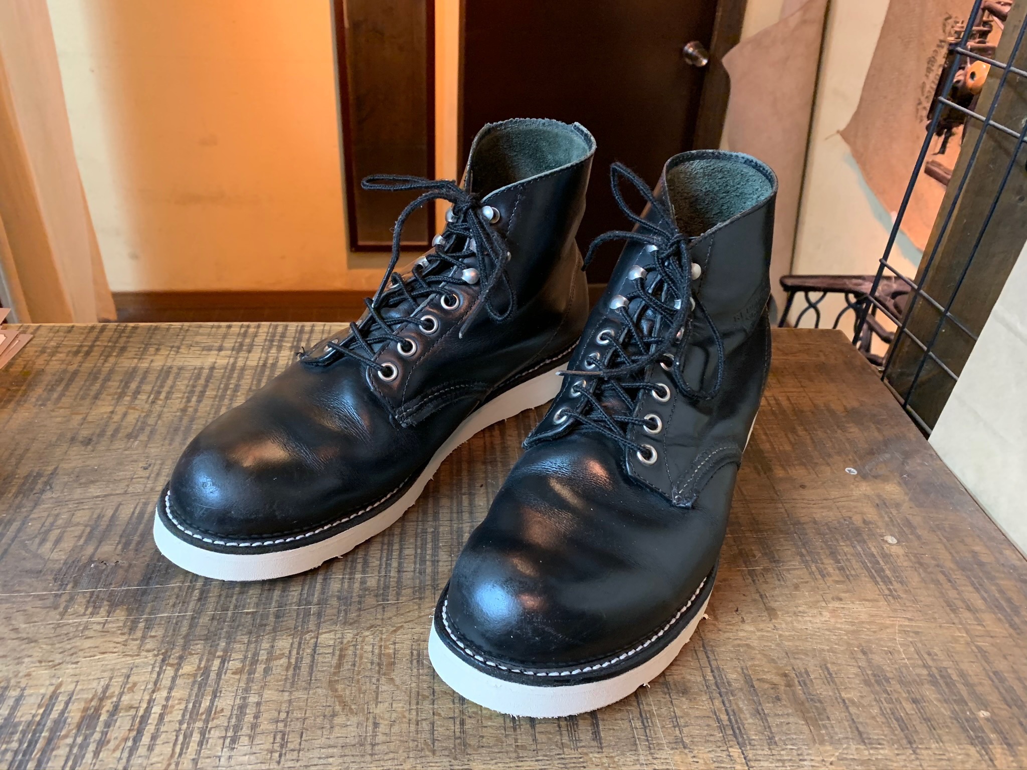 RED WING 8165 vibram4014交換済 size.7～7 1/2 - ブーツ