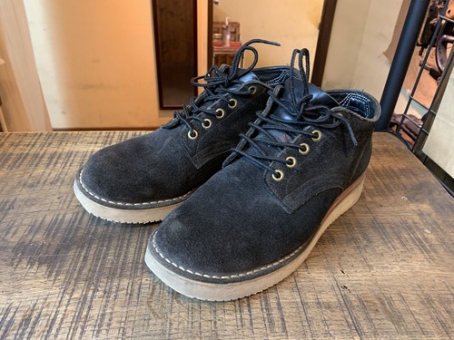 HATHORN (ハソーン) オックスフォードブーツ ダブルステッチ加工