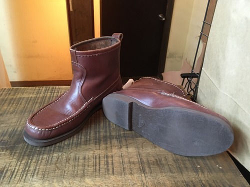 ラッセルモカシン ノックアバウト vibram#2060(サハラ) レザーミッド