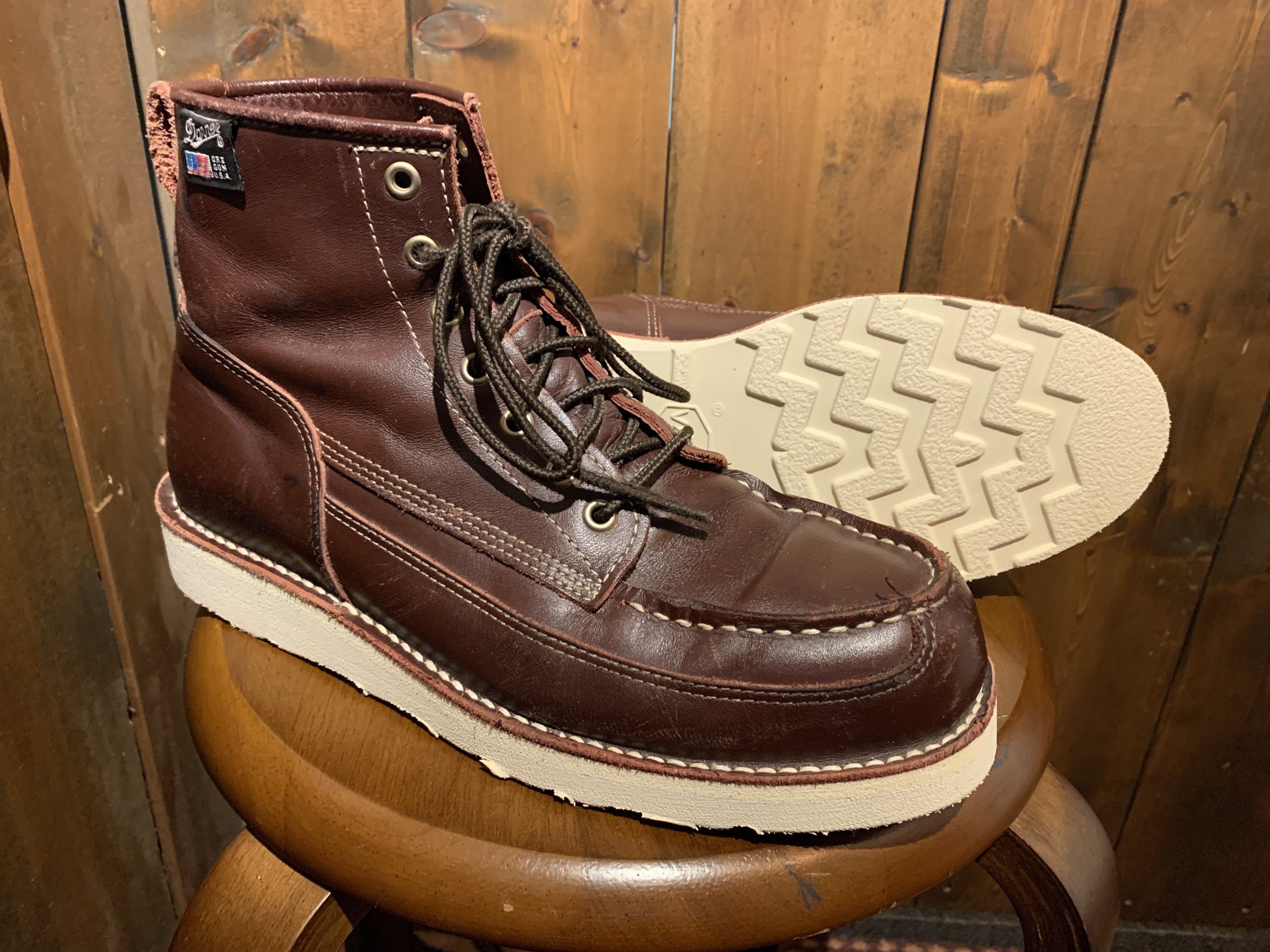 ☆希少☆DANNER ダナー モックトゥ ワークブーツ Vibram D6212 1712067144.jpg?1697106508