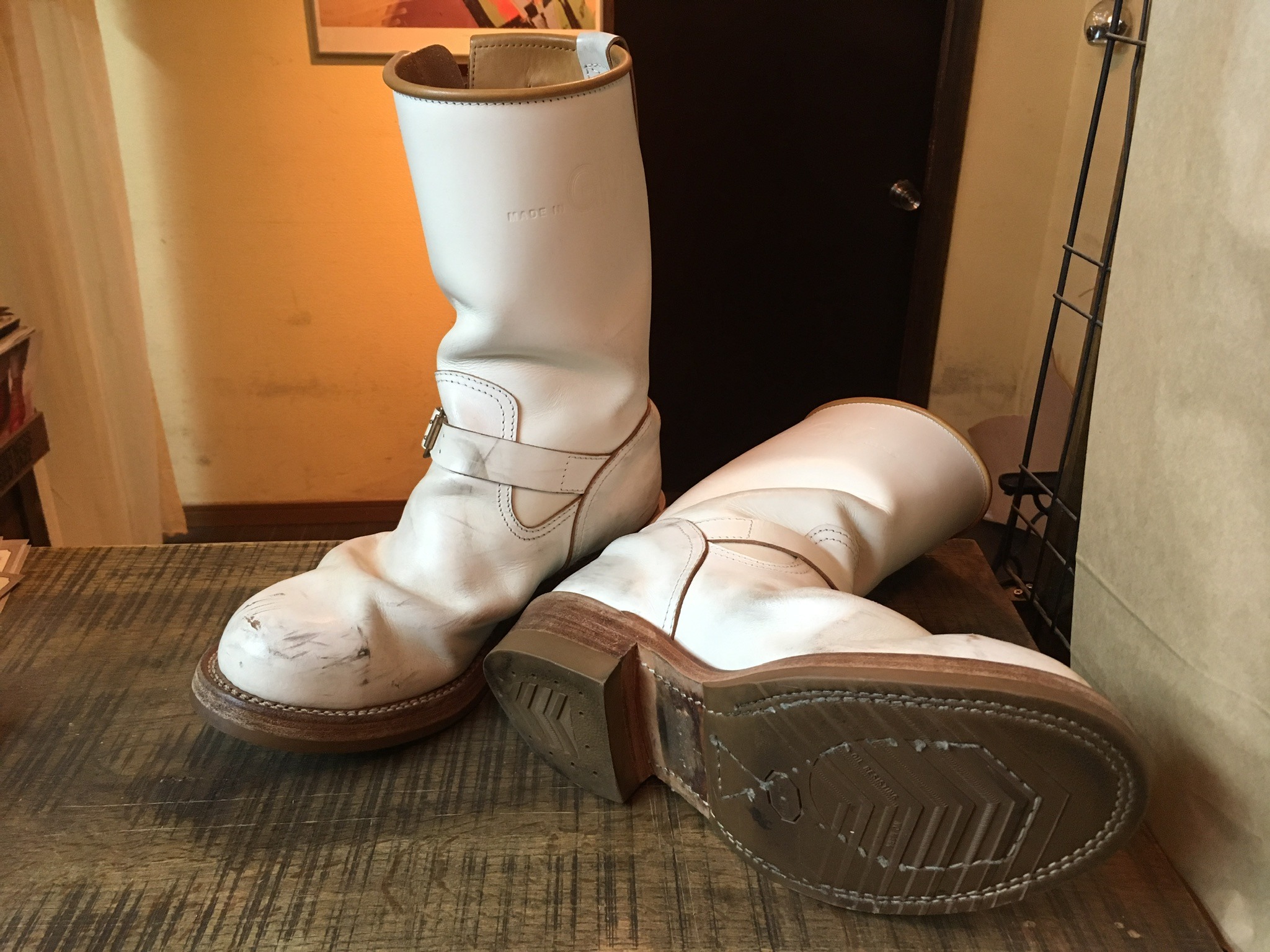 MADE IN GM JAPAN with milk ウィズミルク ブーツ　M MADE IN GM JAPAN with milk ウィズミルク ブーツM