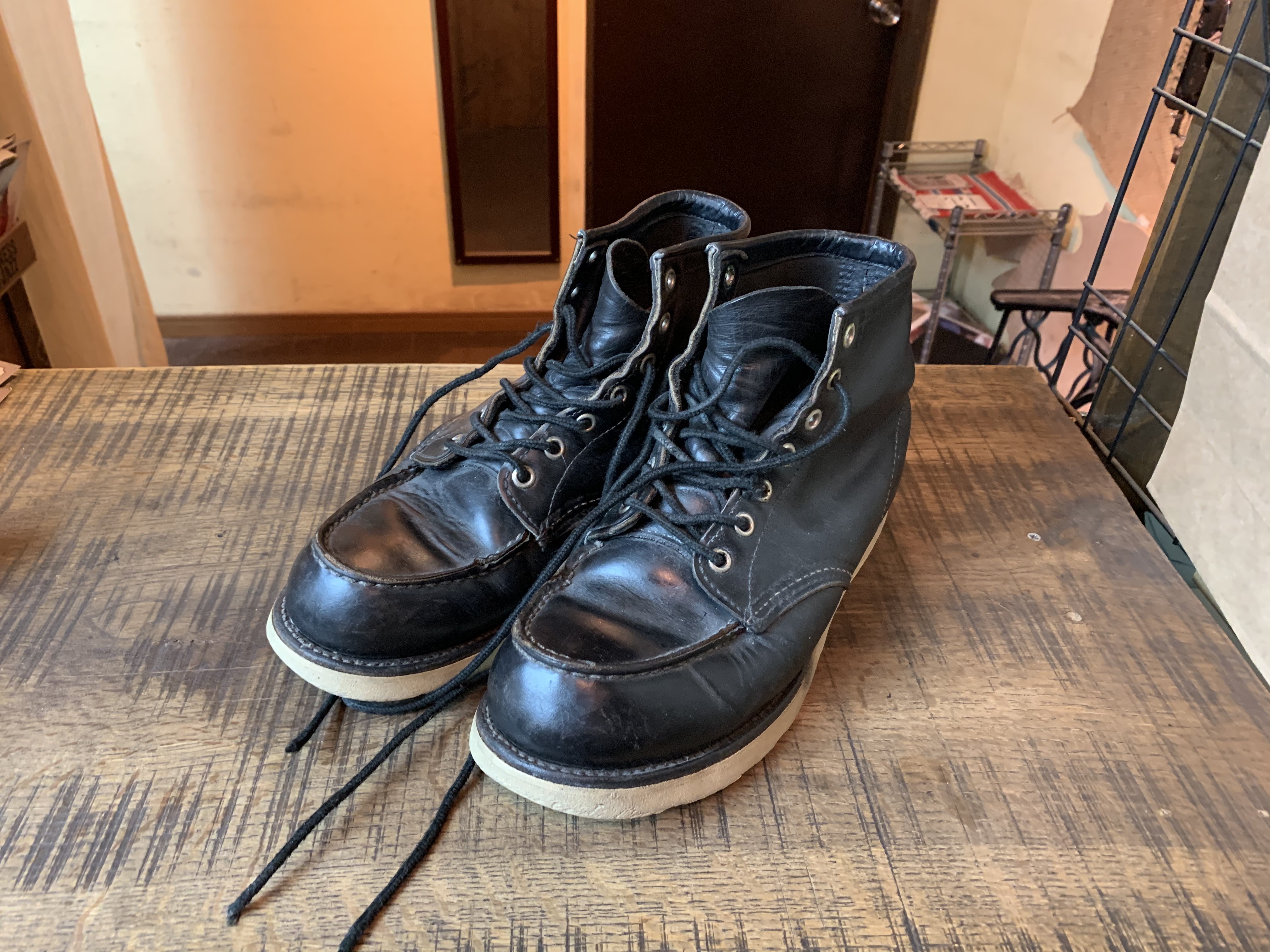 【安心品質0129】廃盤8130レッドウイングＲＥＤＷＩＮＧブーツUS9D86R