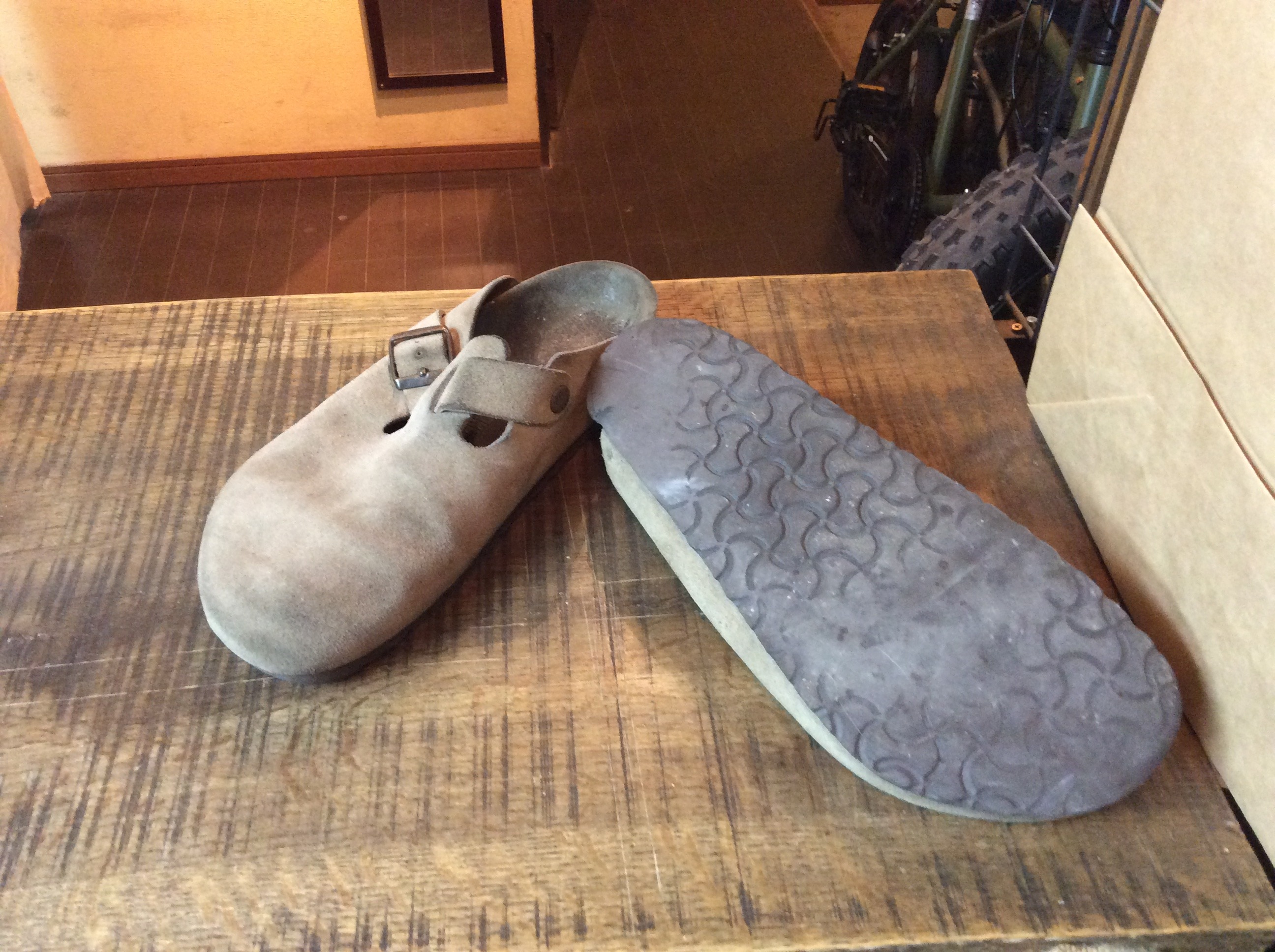 BIRKENSTOCK(ビルケンシュトック) ボストン vibram#148ソールカスタム