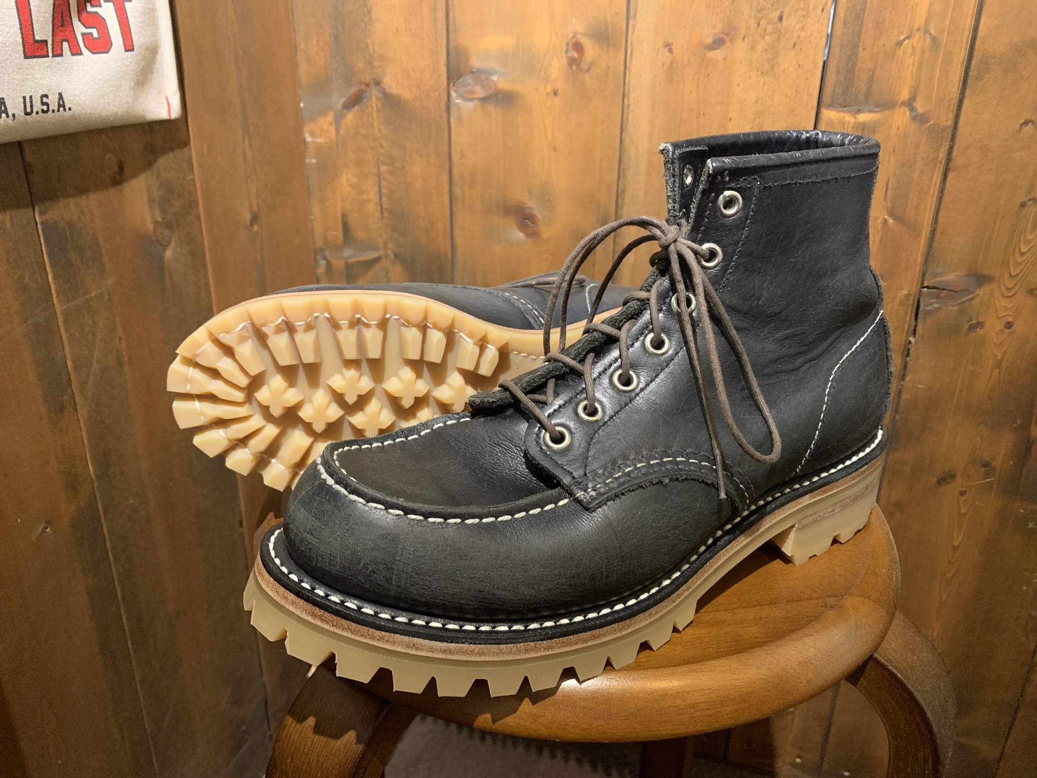 Redwing 8179 vibram#100ハニー ソールカスタム: ソールリペア＆カスタム RED CLOUD