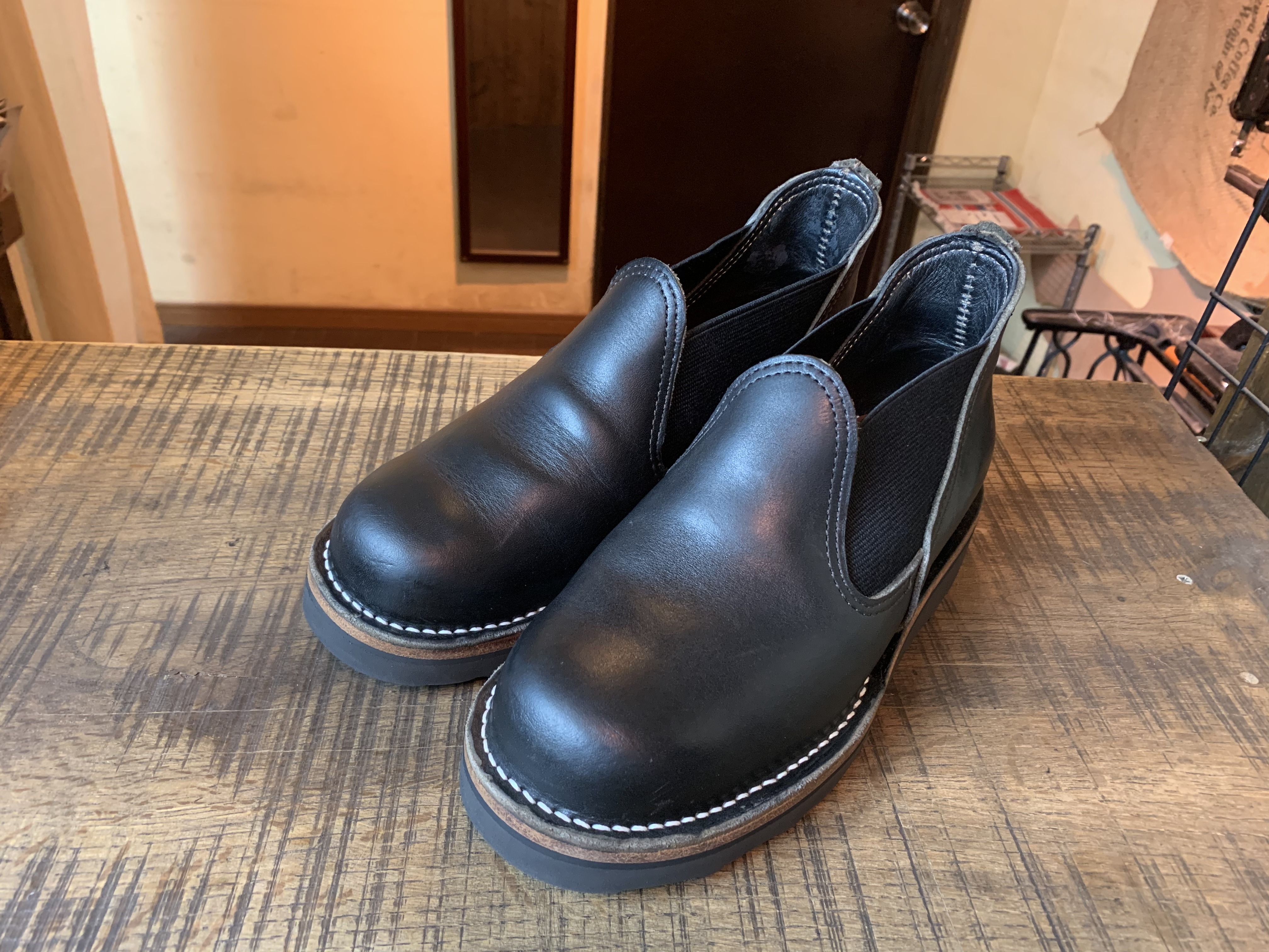 Wesco(ウエスコ) サイドゴアブーツ ロメオ ゴム交換 vibram#4014