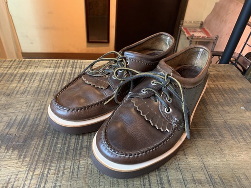 Basil ブラウン モカシン Vibramソール Basil ブラウン モカシン Vibramソール Basil ブラウン モカシン