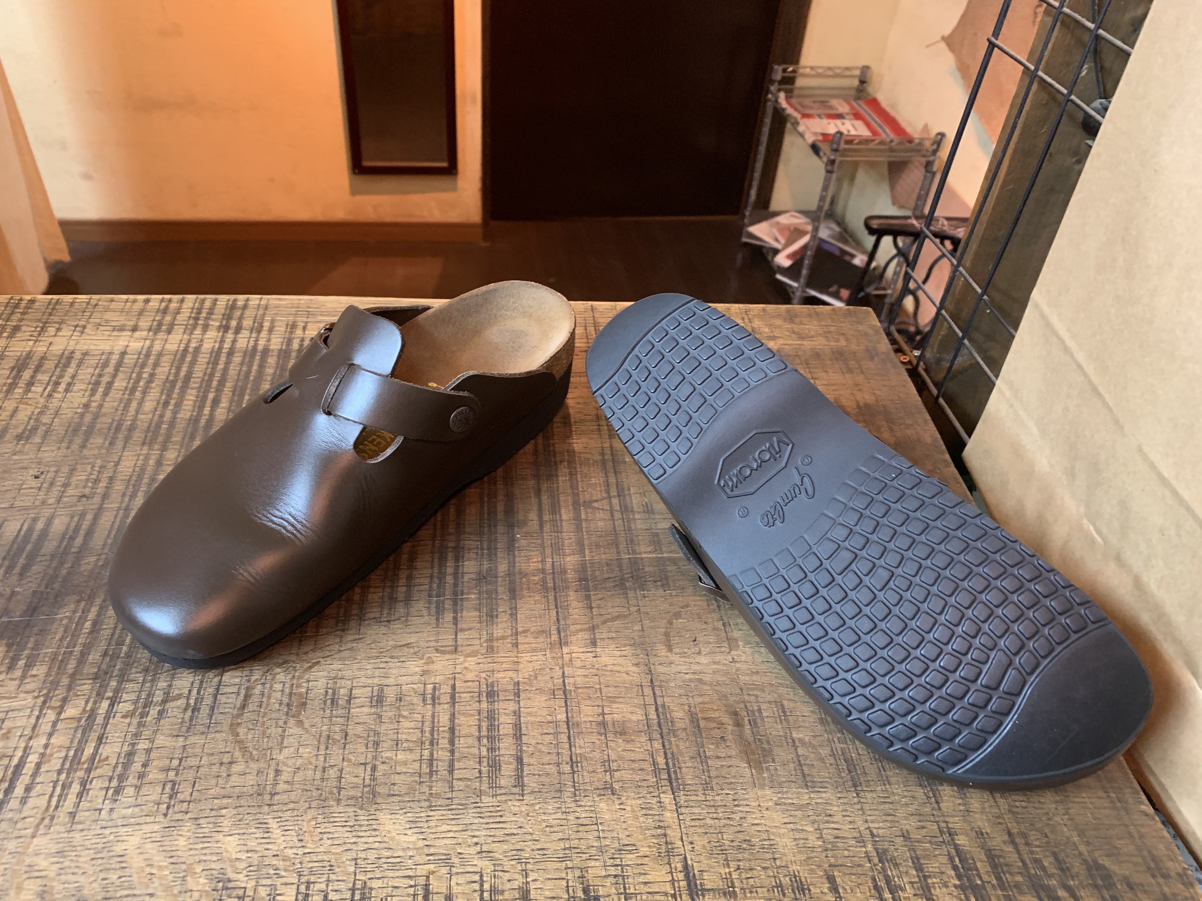 Birkenstock(ビルケンシュトック) ボストン vibram#2668ガム