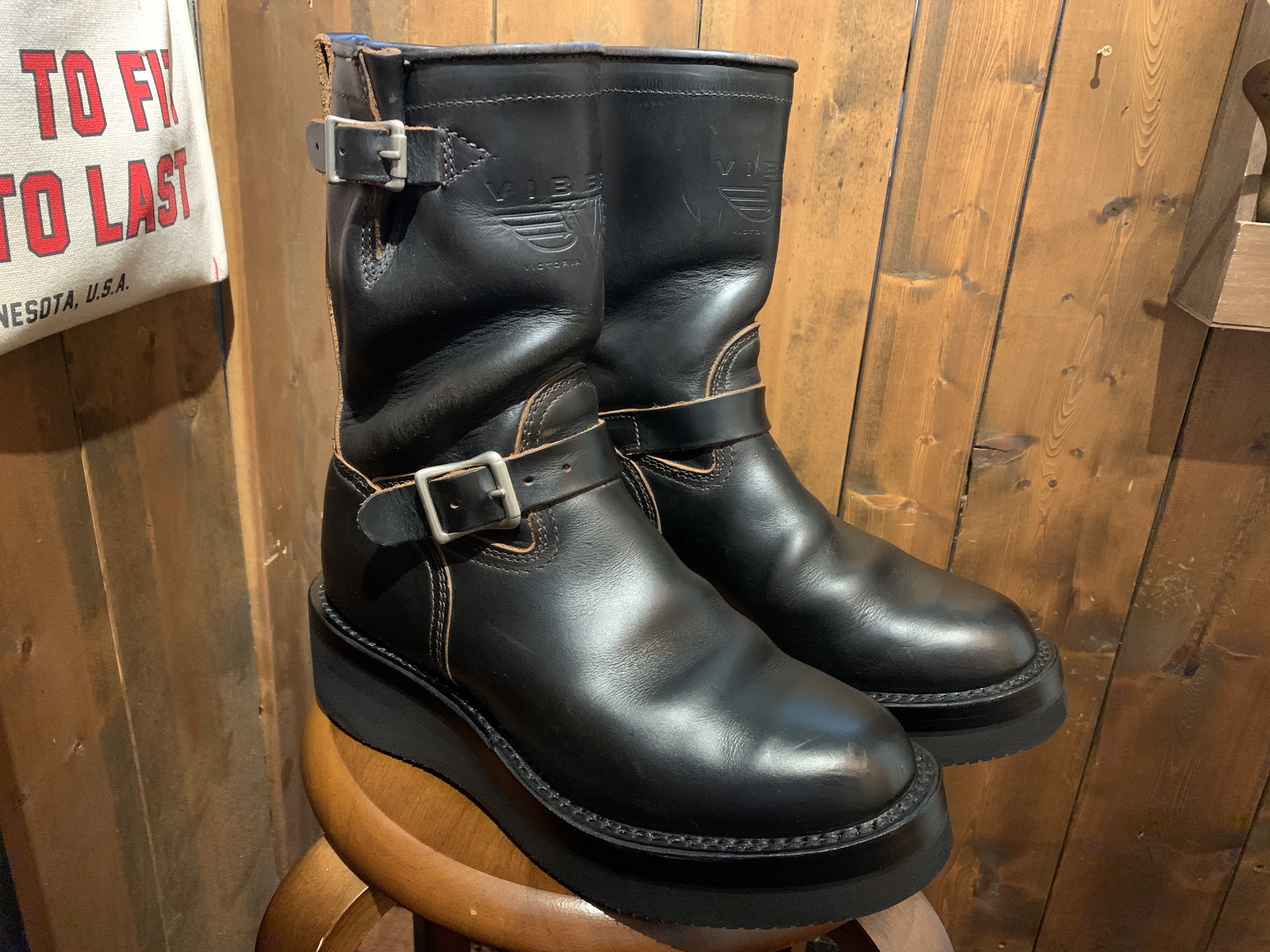 Viberg (ヴァイバー、ビバーグ) エンジニアブーツ ダブルレザー