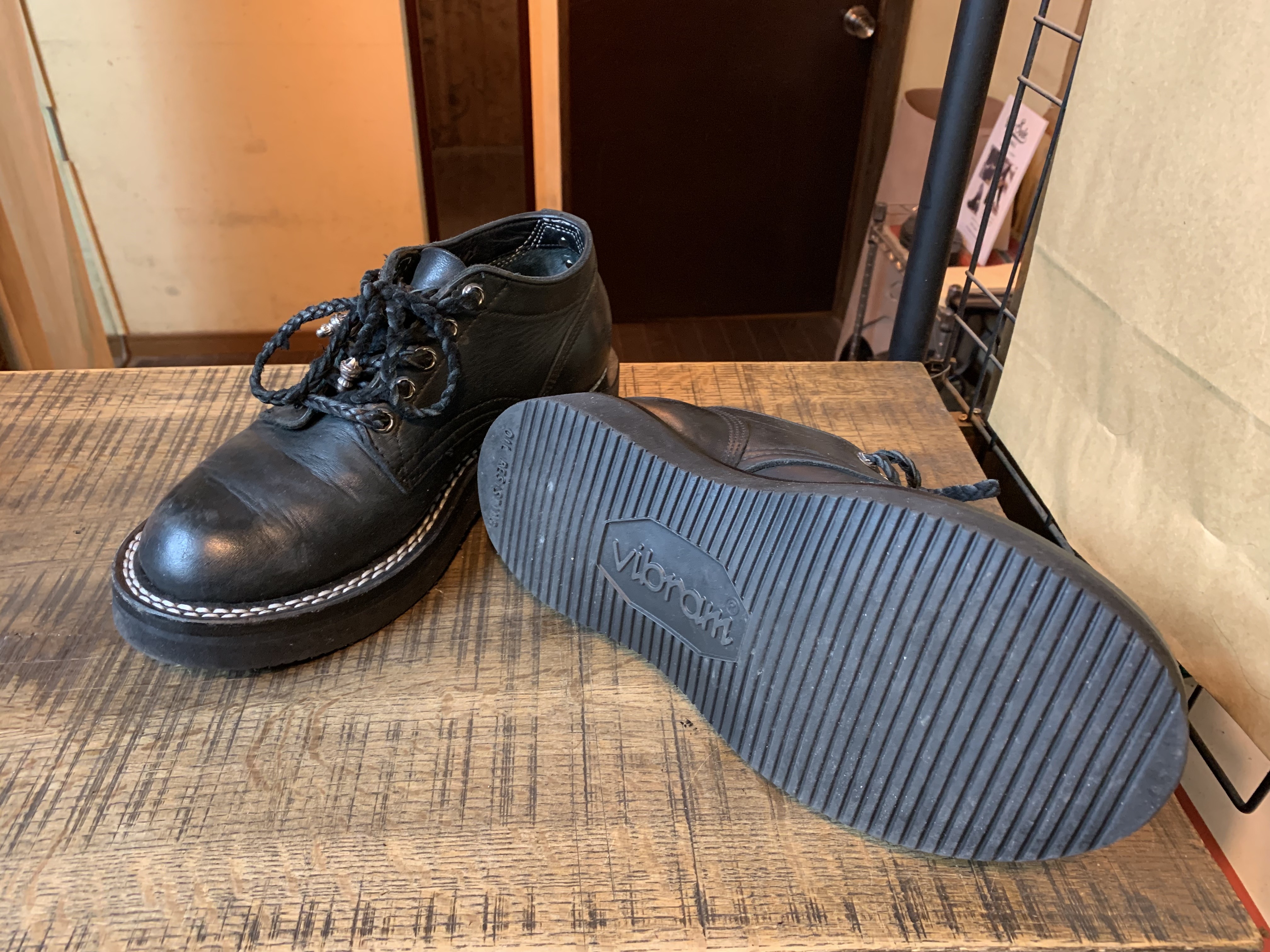 Hathorn オックスフォード Vibram#1319 CRISTY ARCTIC GRIP