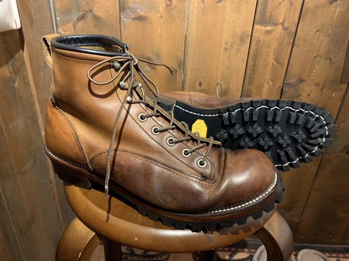 Redwing 2904 ラインマンブーツ レザーミッドソール vibram#100ソール