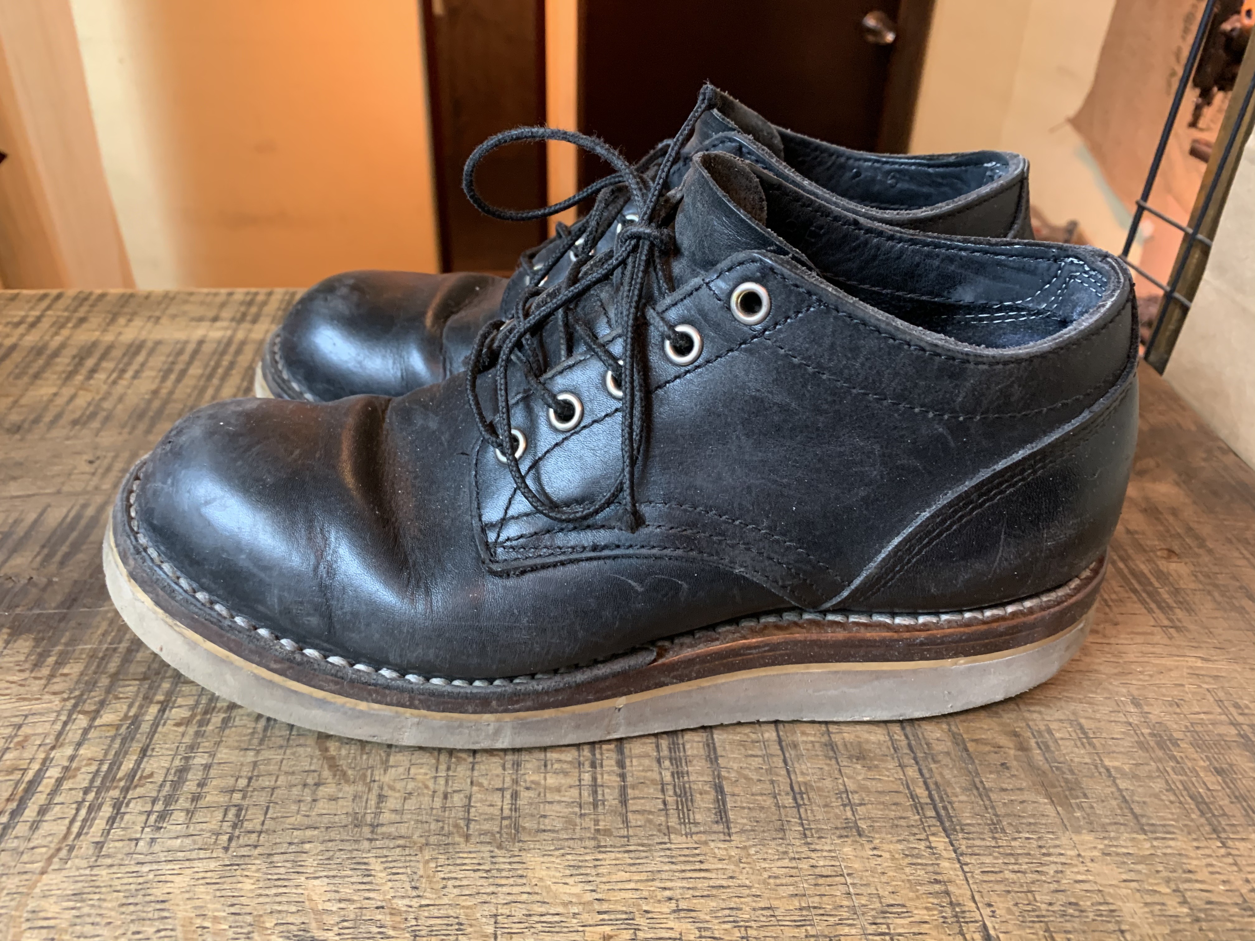 メンズハソーン／HATHORN エンジニアブーツ シューズ 靴 メンズ 男性 男性用レザー 革 本革 ブラック 黒  OPENROAD Vibramソール