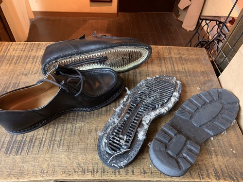 Paraboot(パラブーツ) ミカエル vibram#2070 トレントソール交換