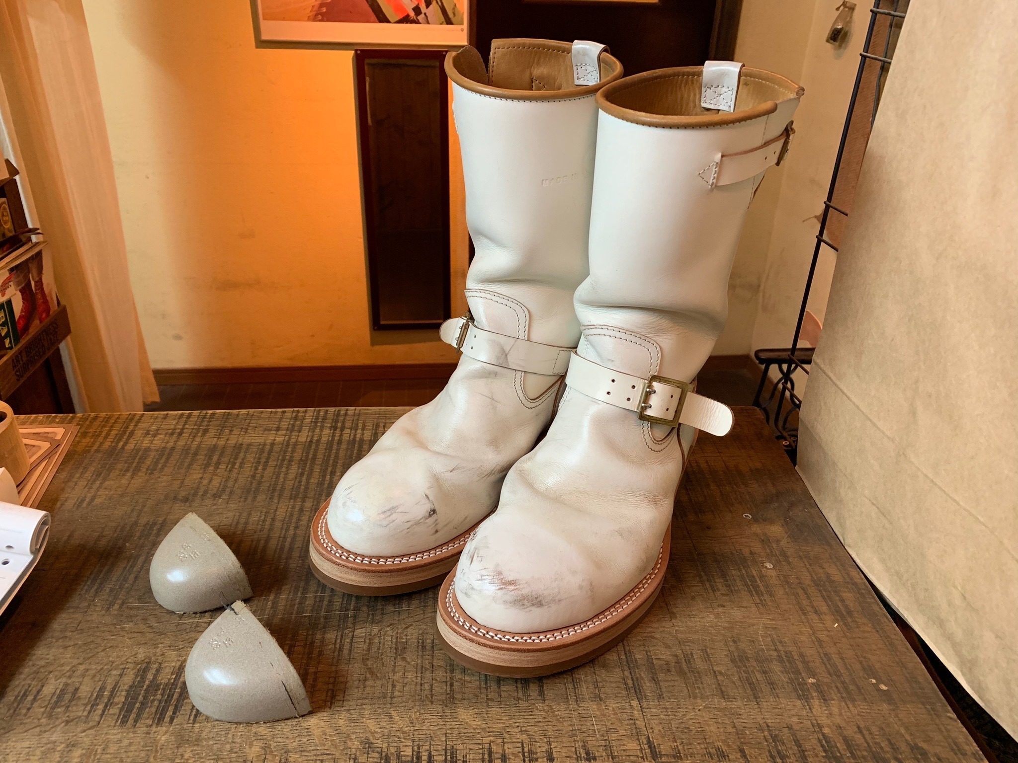 MADE IN GM JAPAN with milk ウィズミルク ブーツ　M MADE IN GM JAPAN メイドインジーエムジャパン WITH MILK ウィズ