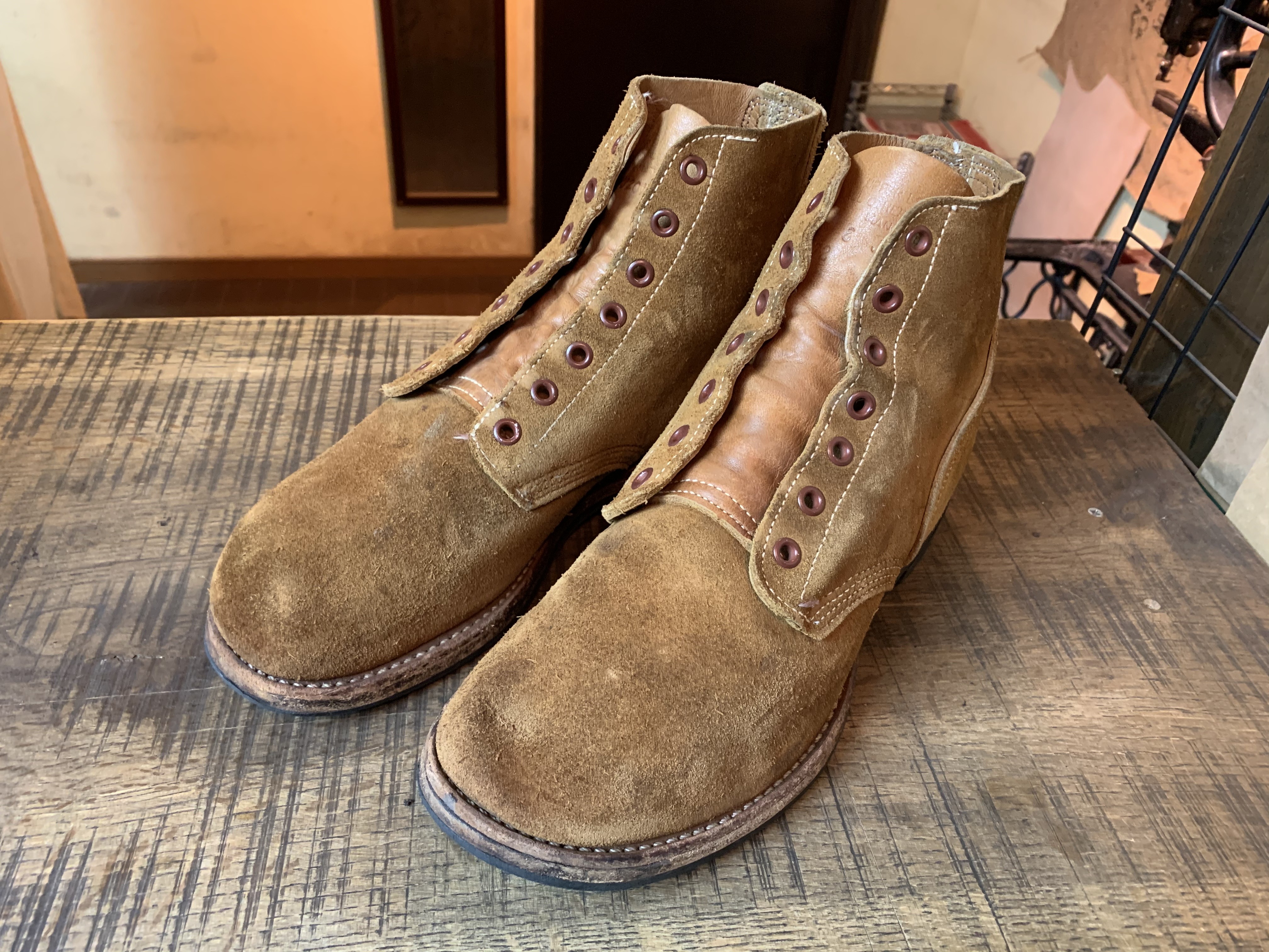 M-43 TYPE Ⅲブーツ サービスシューズ Dr.sole Raw Cord フルソール