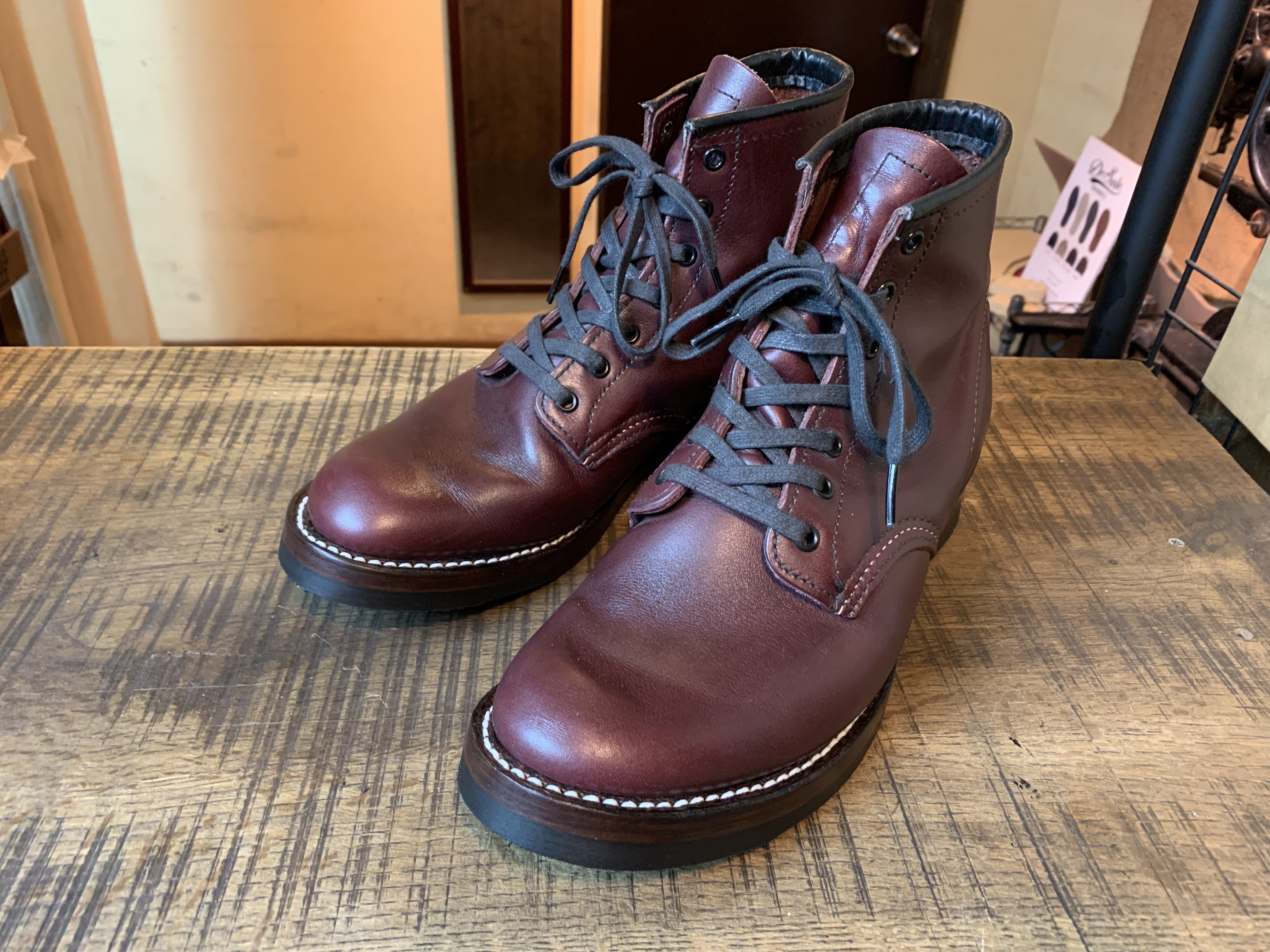 Redwing 9011 ベックマン フラットボックスカスタム Dr.sole Super