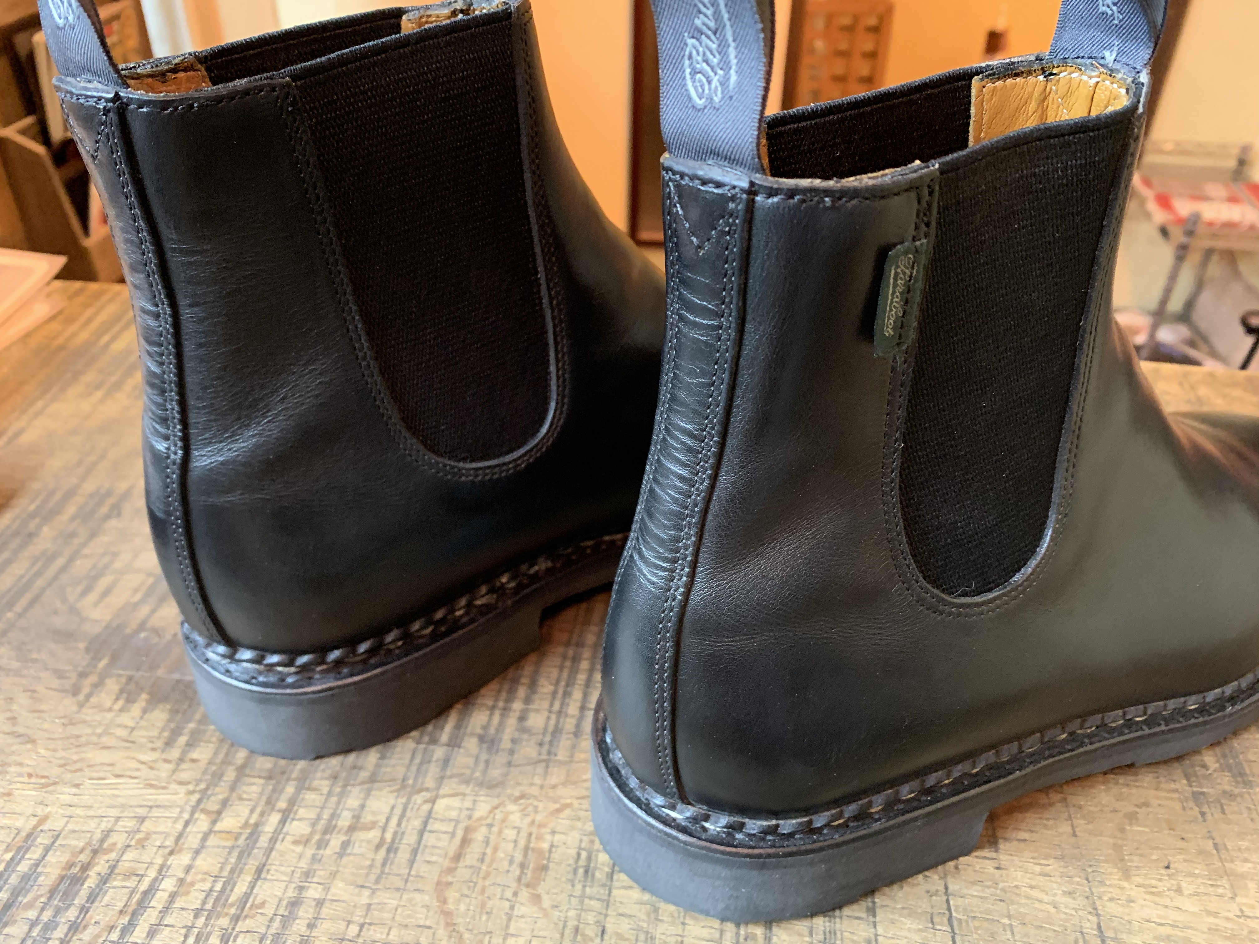 Paraboot(パラブーツ) MANEGE サイドゴアブーツ ゴム交換修理
